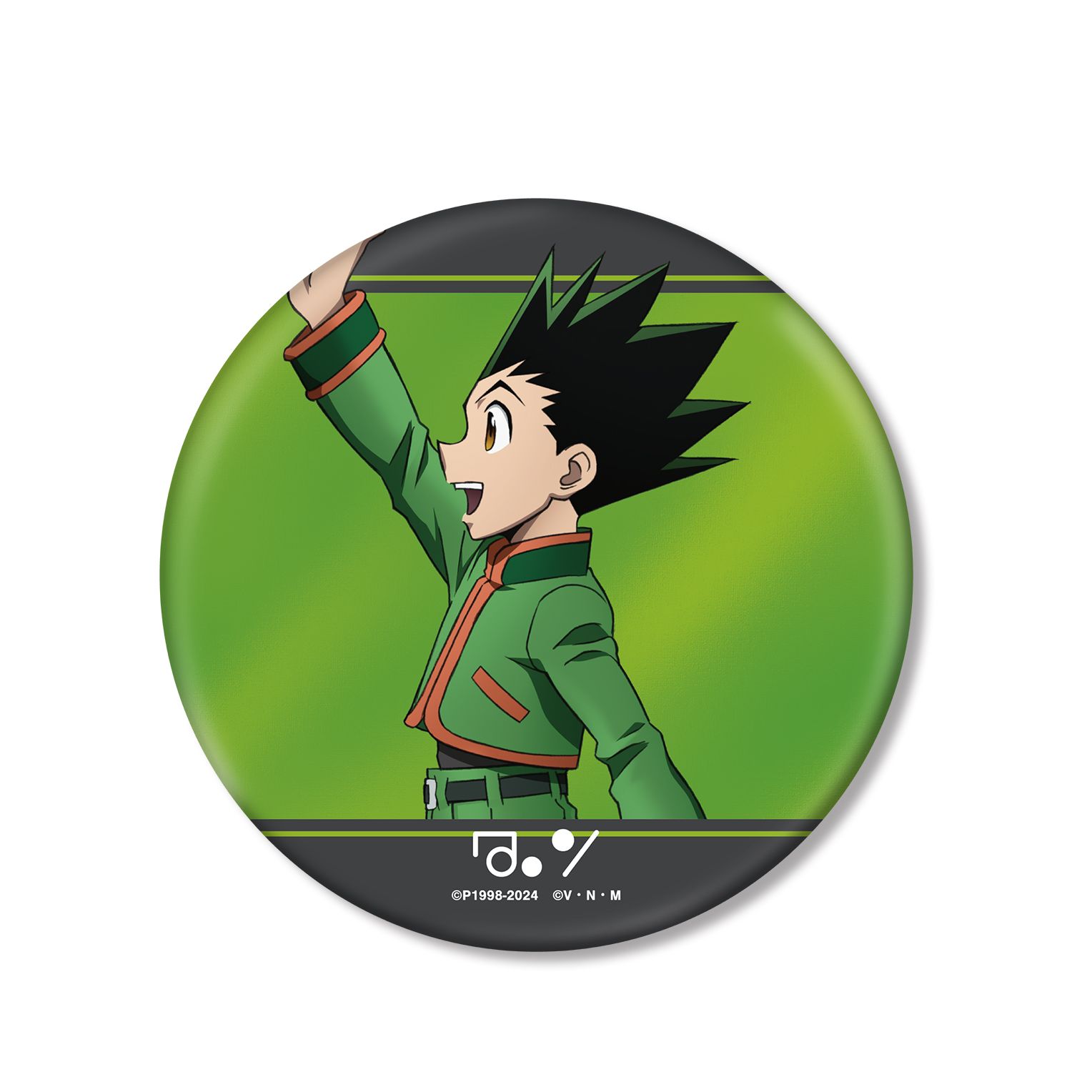 HUNTER×HUNTER 描き下ろし ゴン 歩みver. BIG缶バッジ - AniSmile