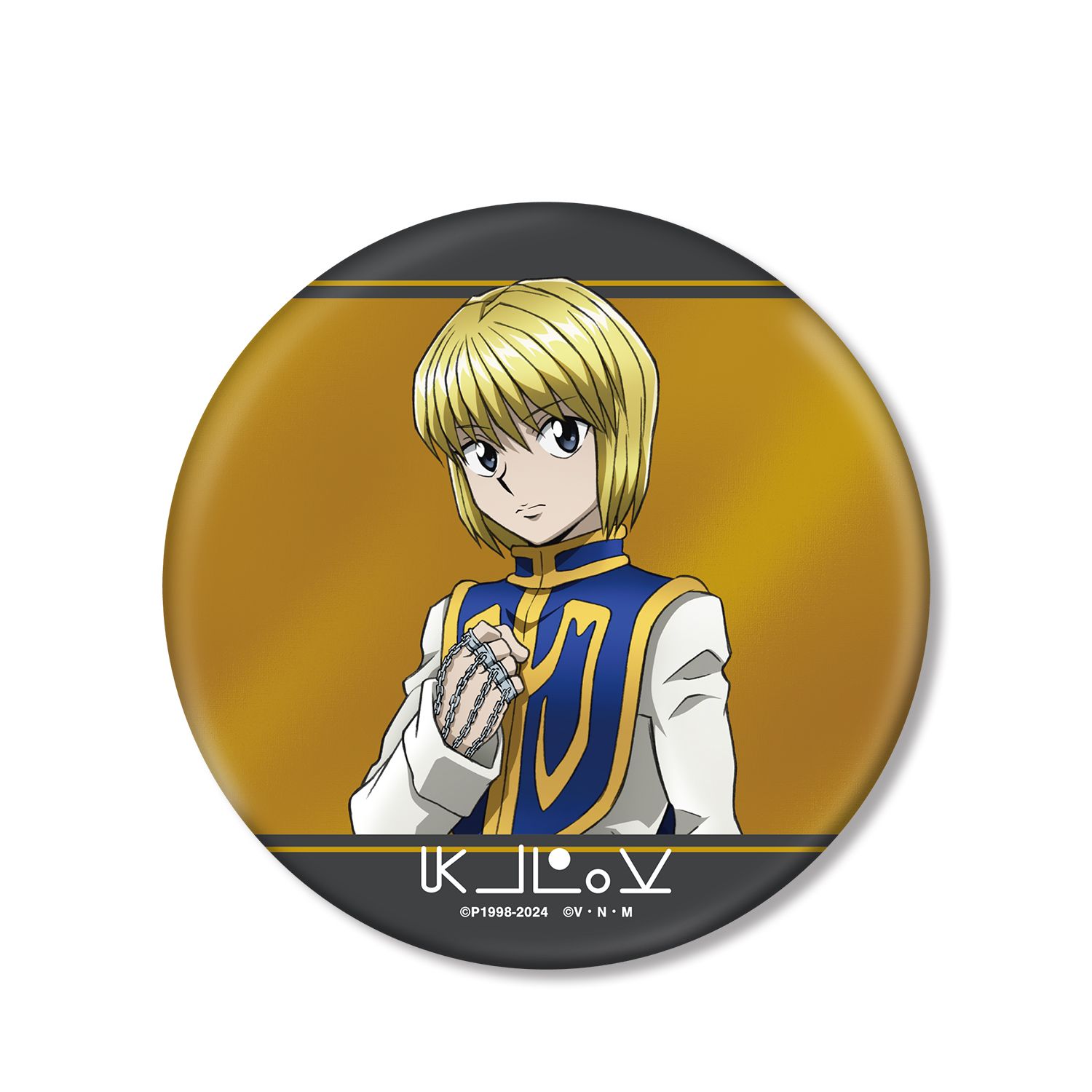 HUNTER×HUNTER 描き下ろし クラピカ 歩みver. BIG缶バッジ - AniSmile