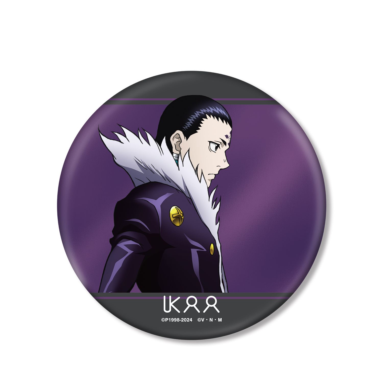 HUNTER×HUNTER 描き下ろし クロロ 歩みver. BIG缶バッジ - AniSmile
