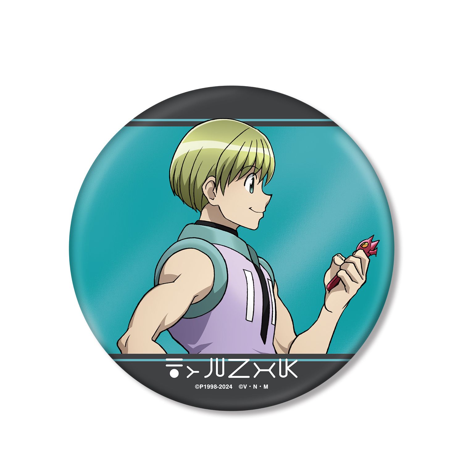 HUNTER×HUNTER 描き下ろし シャルナーク 歩みver. BIG缶バッジ - AniSmile