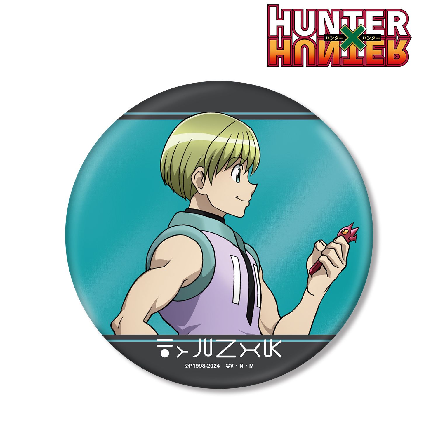 HUNTER×HUNTER 描き下ろし シャルナーク 歩みver. BIG缶バッジ Image 2 | AniSmile