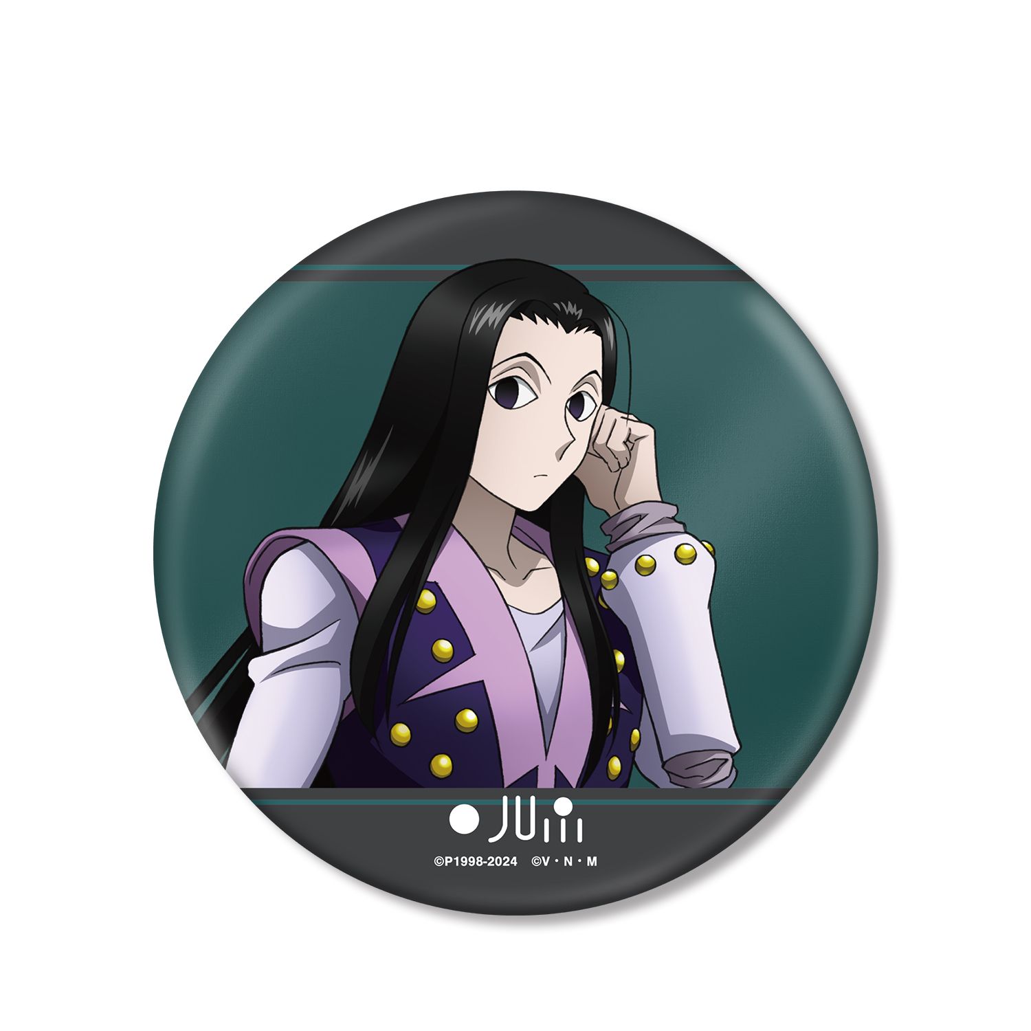 HUNTER×HUNTER 描き下ろし イルミ 歩みver. BIG缶バッジ - AniSmile