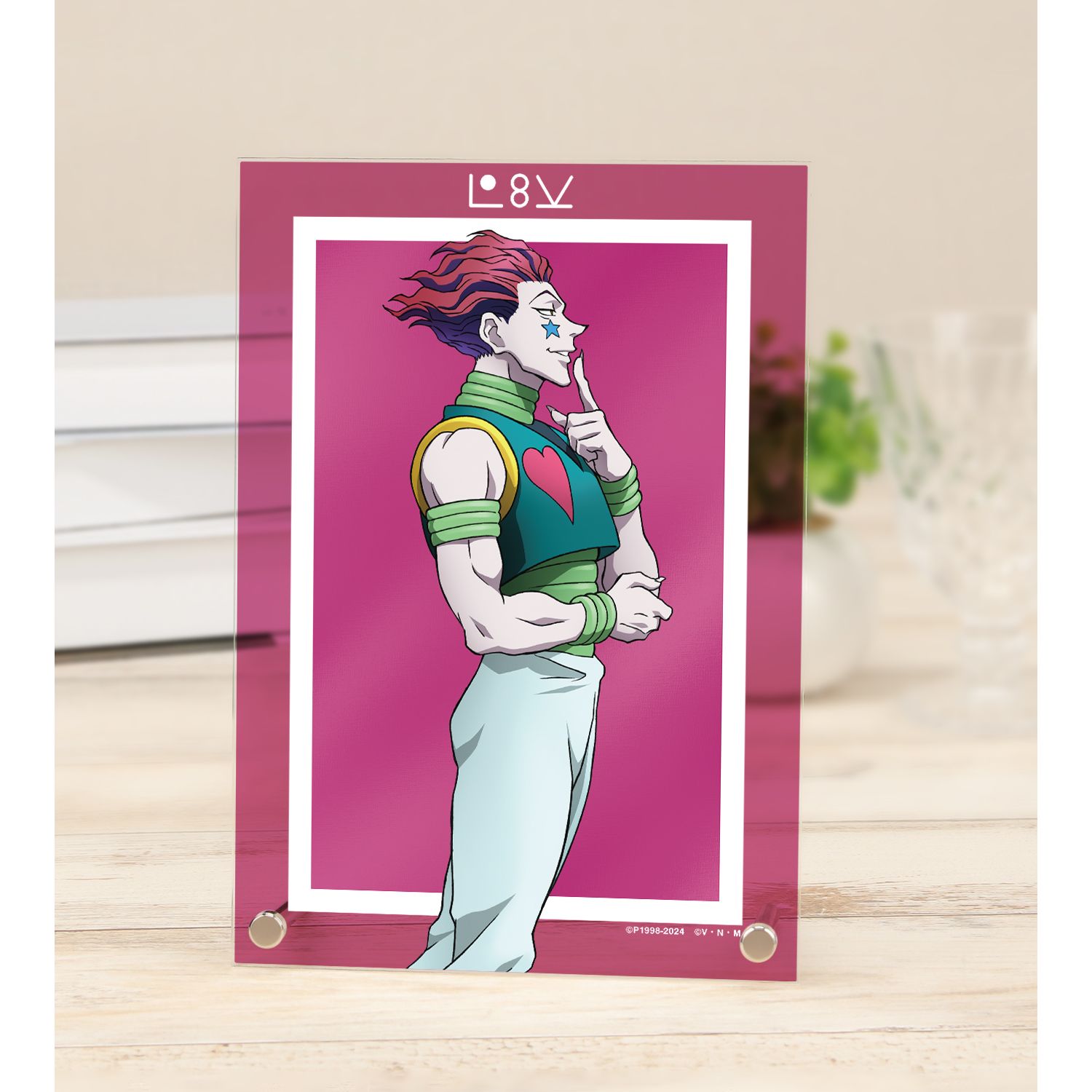 HUNTER×HUNTER 描き下ろし ヒソカ 歩みver. A5アクリルパネル - AniSmile