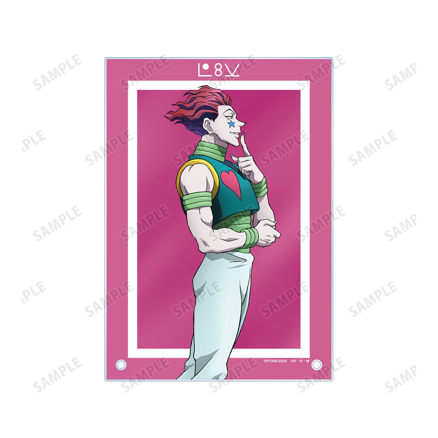 HUNTER×HUNTER 描き下ろし ヒソカ 歩みver. A5アクリルパネル Image 5 | AniSmile