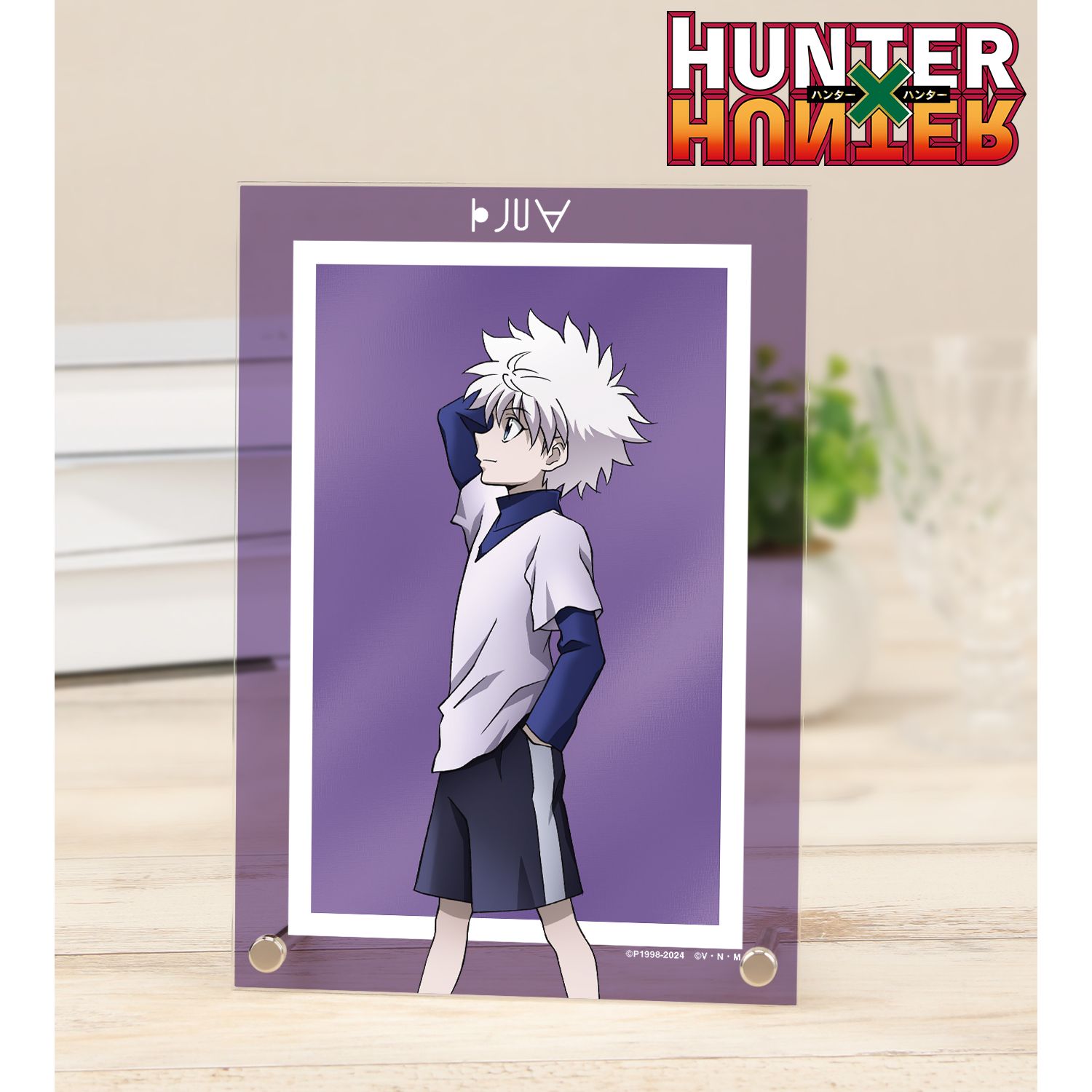 HUNTER×HUNTER 描き下ろし キルア 歩みver. A5アクリルパネル - 公式商品画像 | AniSmile