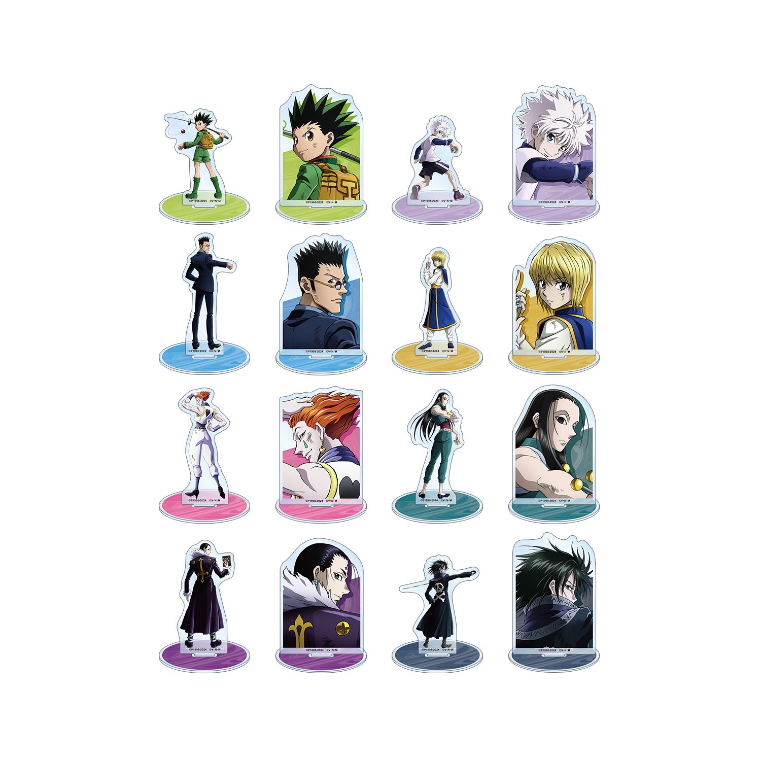 HUNTER×HUNTER 描き下ろし 戦う背中ver. トレーディングアクリルスタンド(単位/単品) - AniSmile
