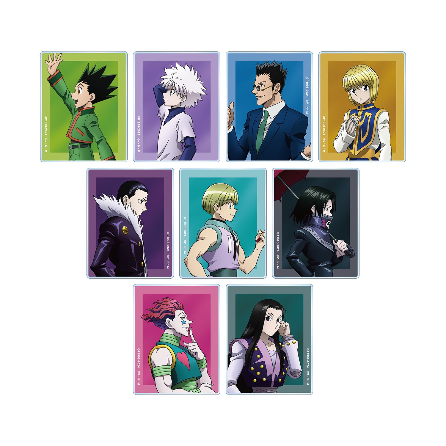 HUNTER×HUNTER 描き下ろし 歩みver. トレーディングアクリルカード(単位/単品) - AniSmile