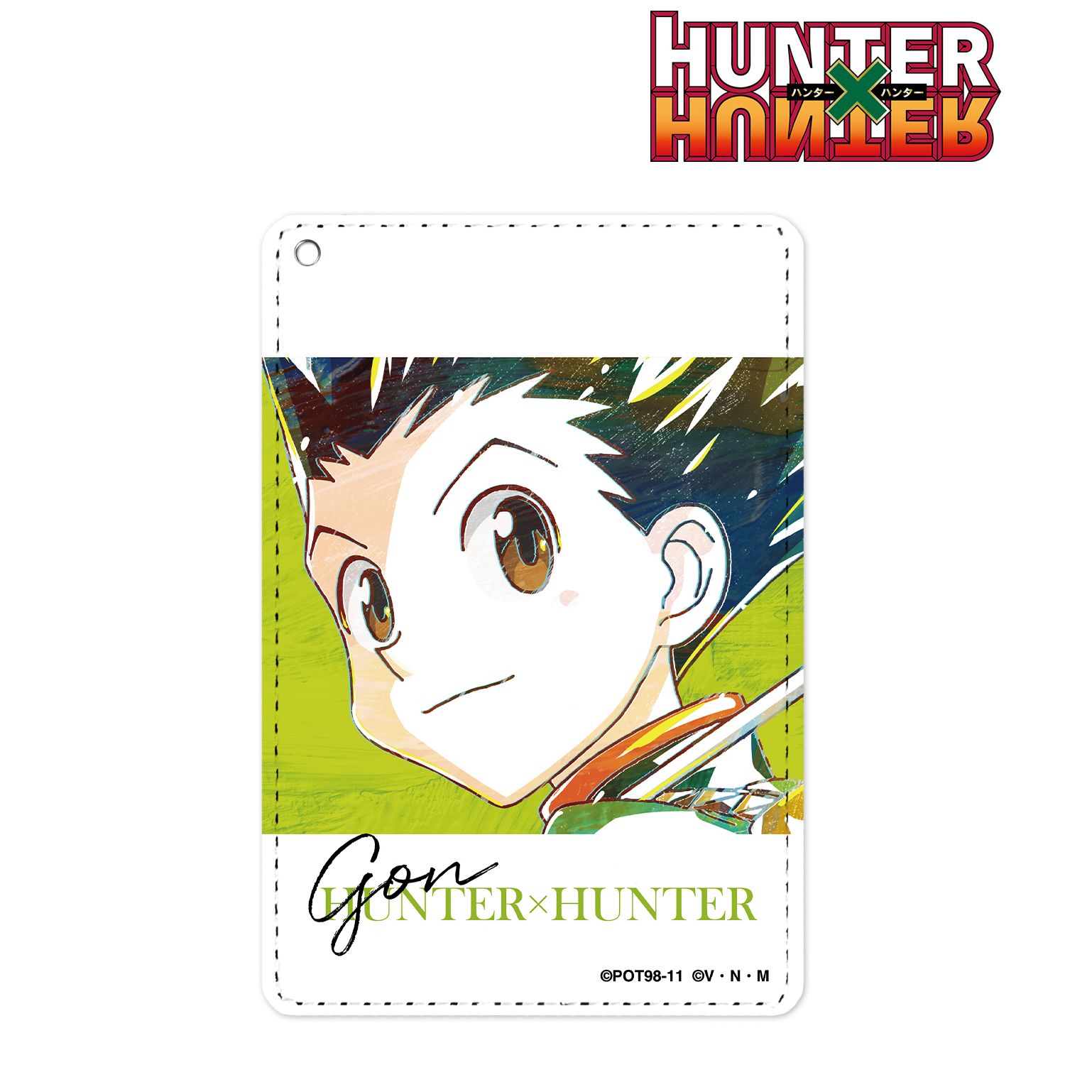 HUNTER×HUNTER ゴン Ani-Art 1ポケットパスケース Image 2 | AniSmile