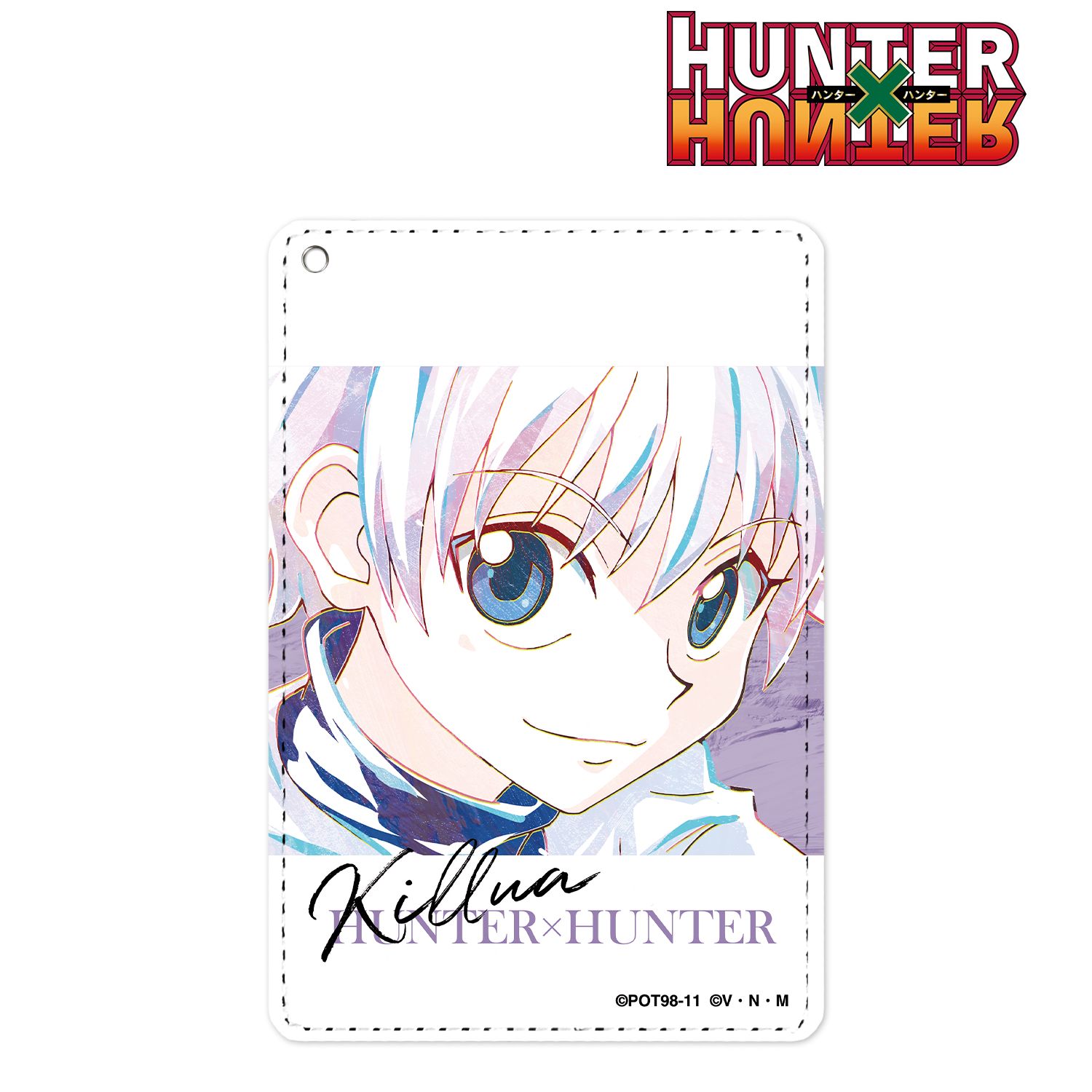 HUNTER×HUNTER キルア Ani-Art 1ポケットパスケース Image 2 | AniSmile