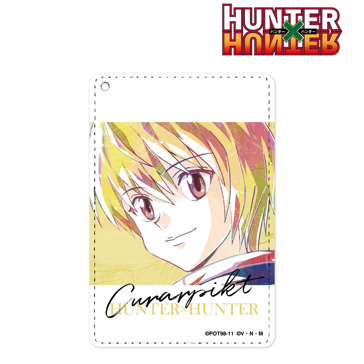 HUNTER×HUNTER クラピカ Ani-Art 1ポケットパスケース Image 3 | AniSmile