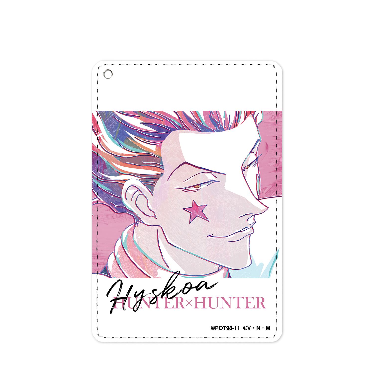 HUNTER×HUNTER ヒソカ Ani-Art 1ポケットパスケース - AniSmile