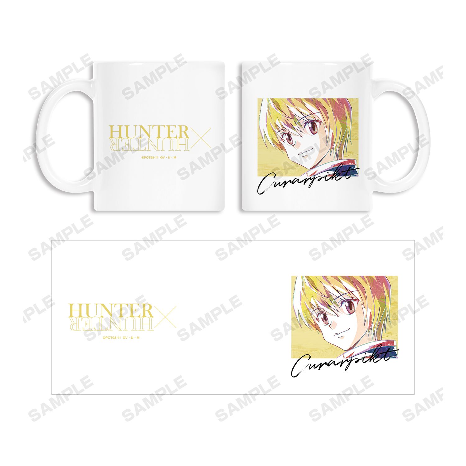 HUNTER×HUNTER クラピカ Ani-Art マグカップ Image 4 | AniSmile