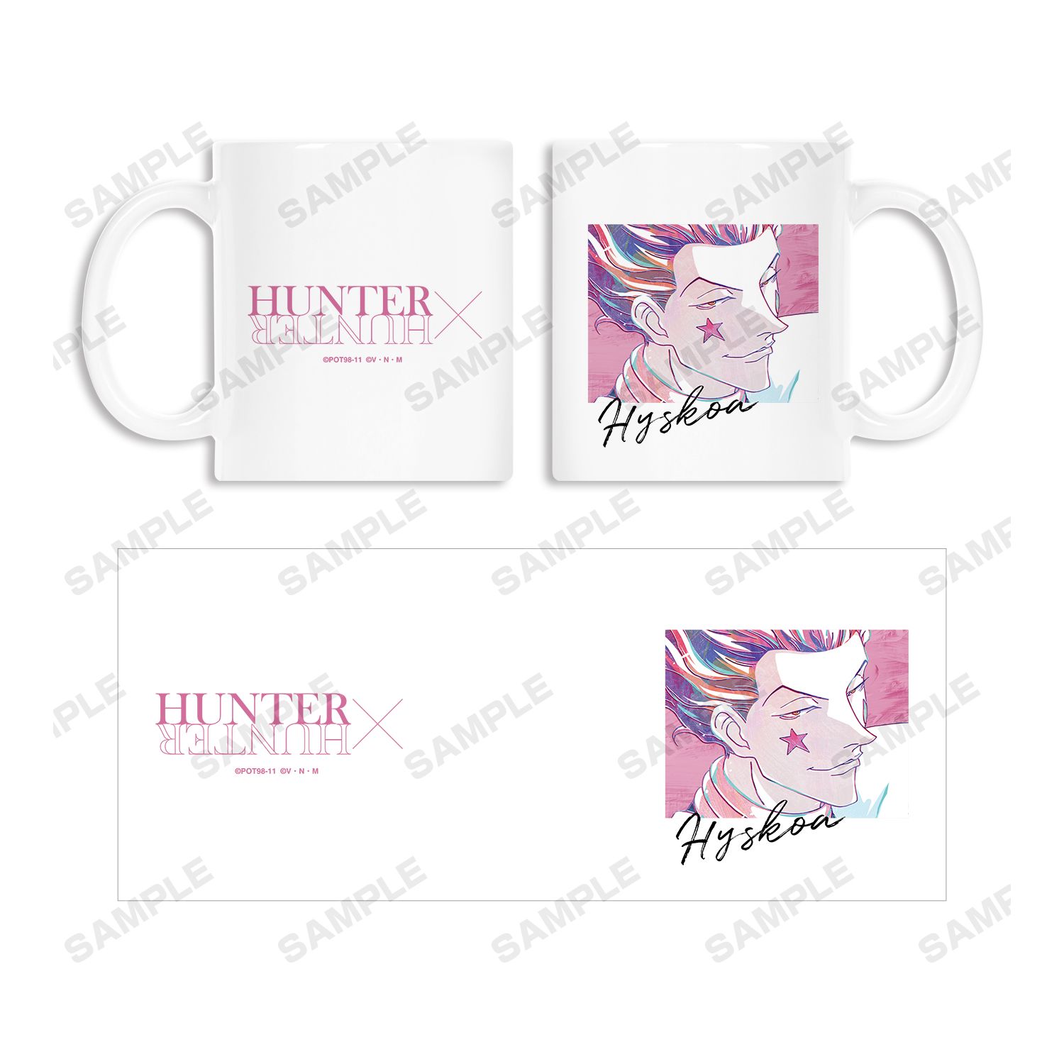 HUNTER×HUNTER ヒソカ Ani-Art マグカップ Image 4 | AniSmile