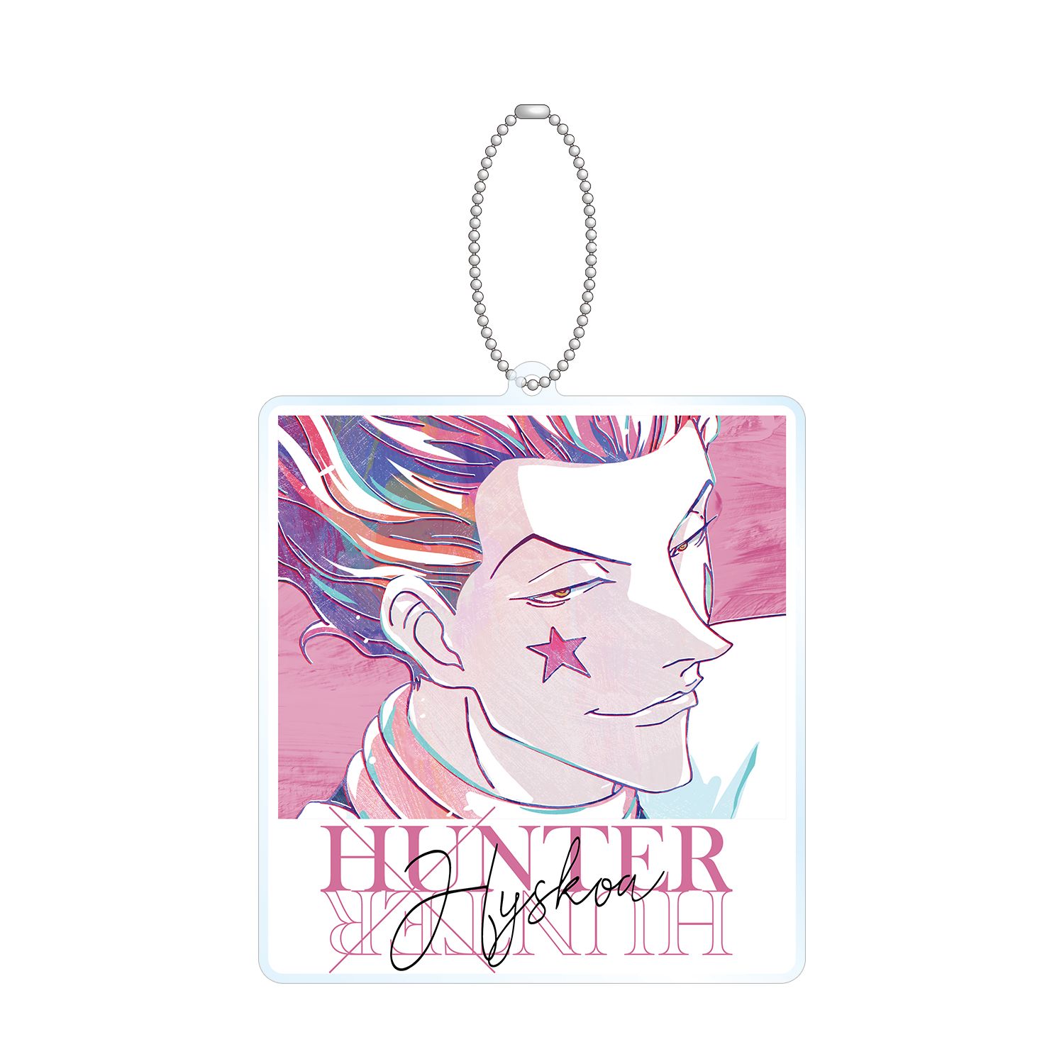 HUNTER×HUNTER ヒソカ Ani-Art BIGアクリルキーホルダー - AniSmile