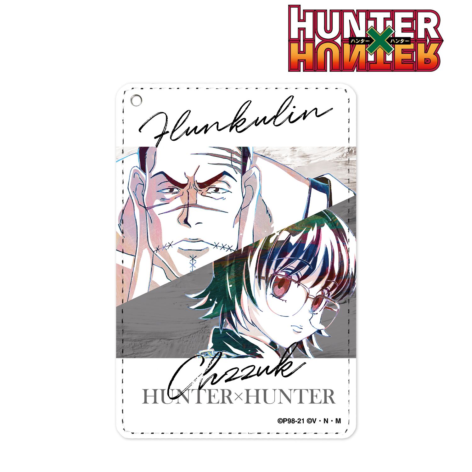 HUNTER×HUNTER フランクリン&シズク Ani-Art 第2弾 1ポケットパスケース Image 2 | AniSmile