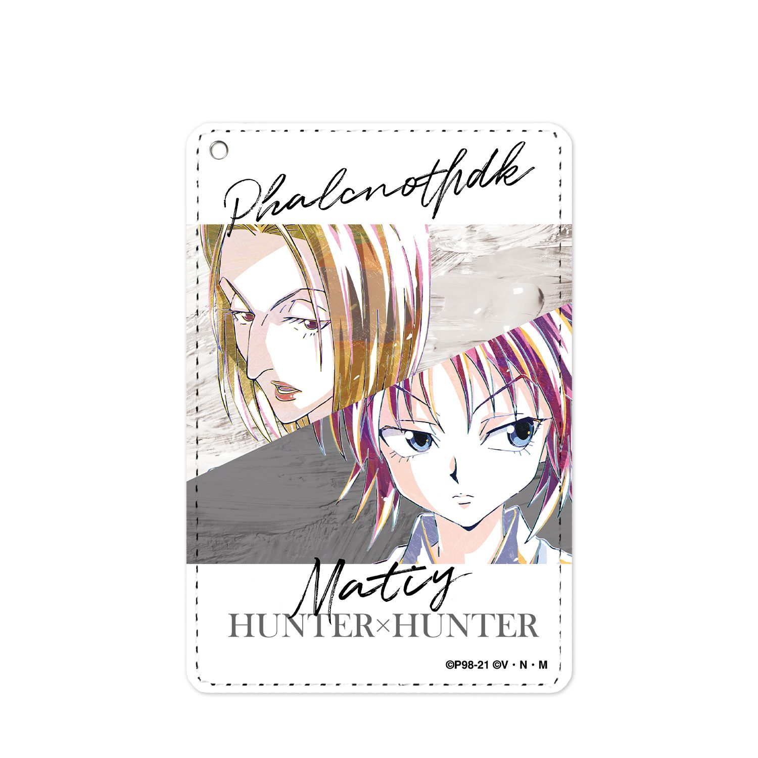 HUNTER×HUNTER パクノダ&マチ Ani-Art 第2弾 1ポケットパスケース - AniSmile