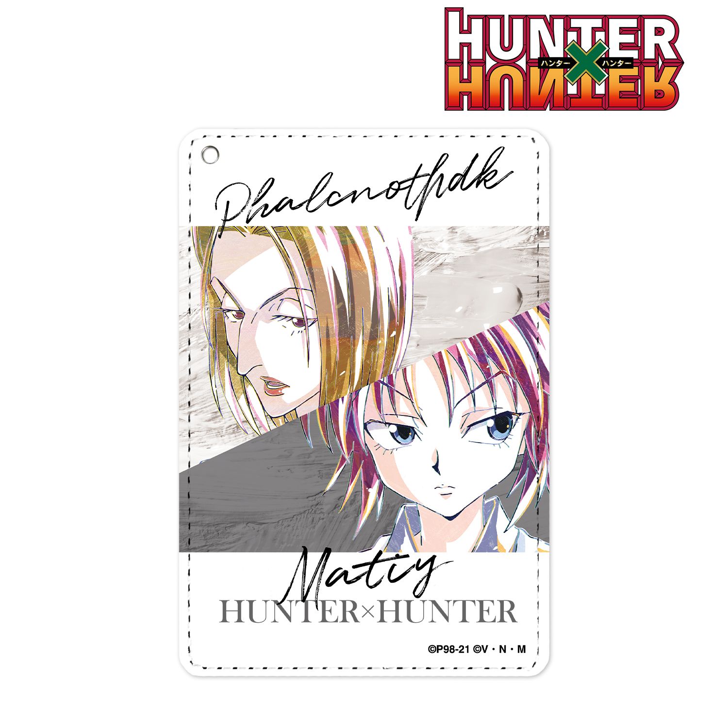 HUNTER×HUNTER パクノダ&マチ Ani-Art 第2弾 1ポケットパスケース Image 2 | AniSmile