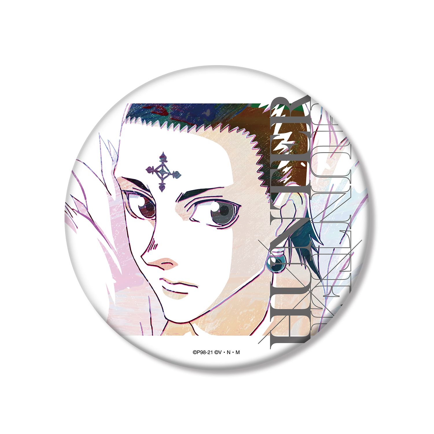 HUNTER×HUNTER クロロ Ani-Art 第2弾 BIG缶バッジ ver.A - AniSmile