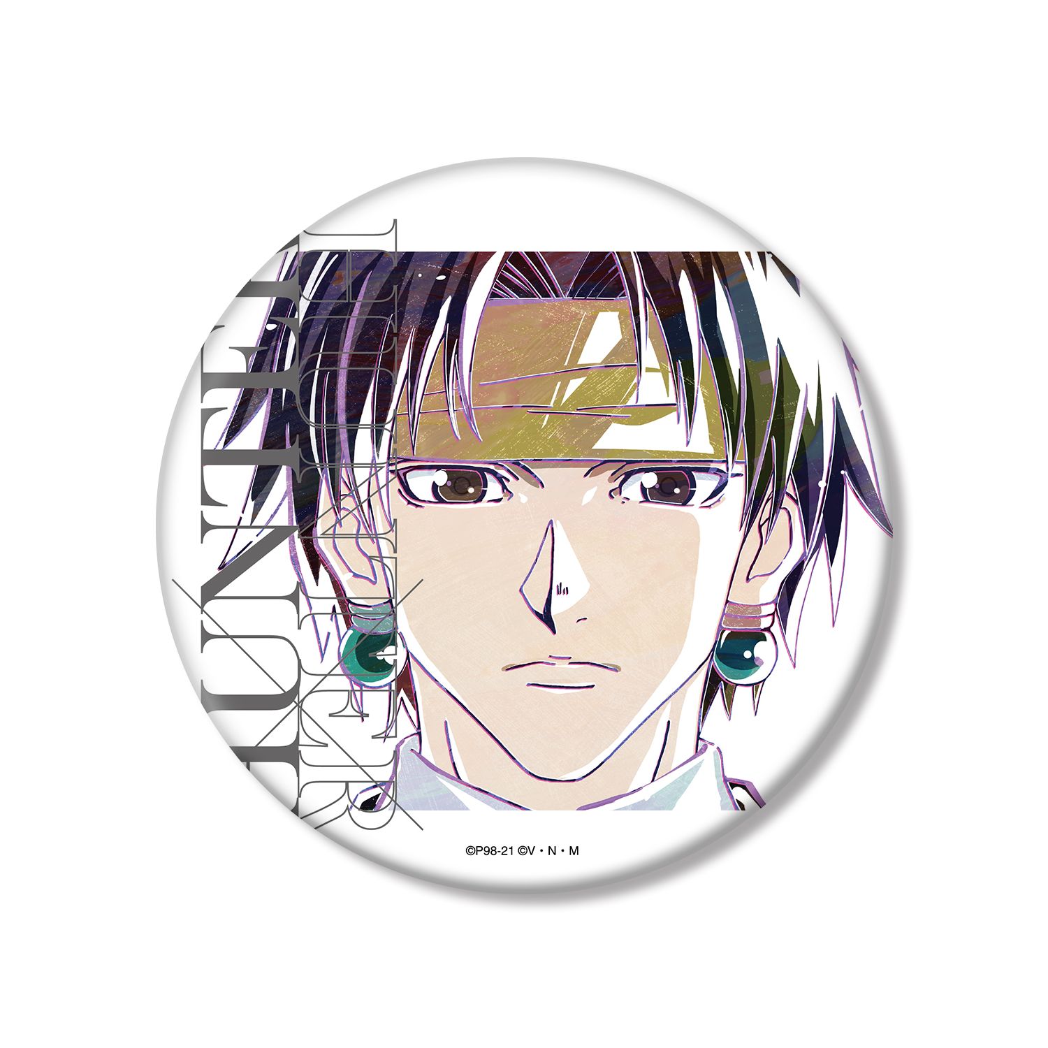HUNTER×HUNTER クロロ Ani-Art 第2弾 BIG缶バッジ ver.B - AniSmile
