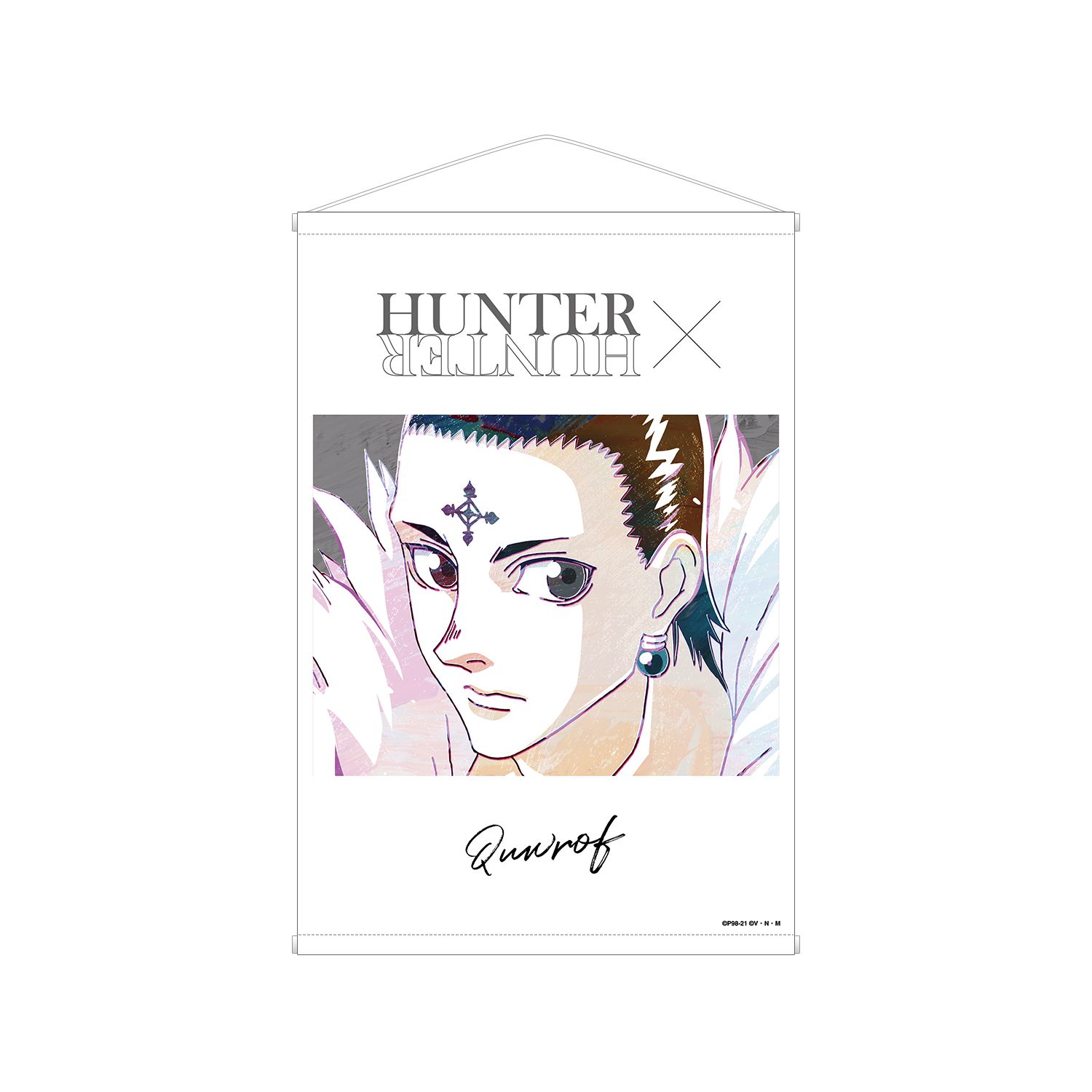 HUNTER×HUNTER クロロ Ani-Art 第2弾 B2タペストリー ver.A - AniSmile