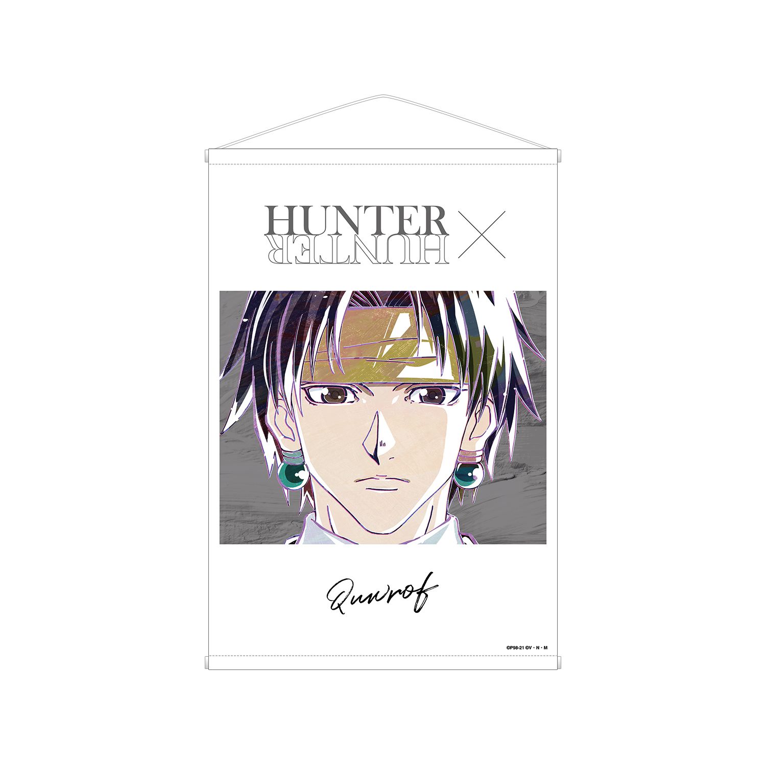 HUNTER×HUNTER クロロ Ani-Art 第2弾 B2タペストリー ver.B - AniSmile