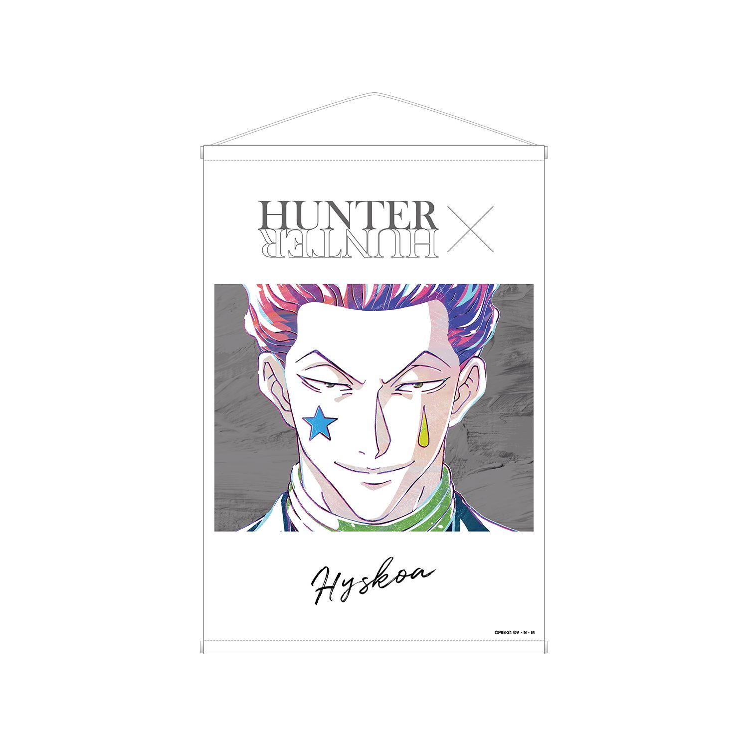 HUNTER×HUNTER ヒソカ Ani-Art 第2弾 B2タペストリー - AniSmile