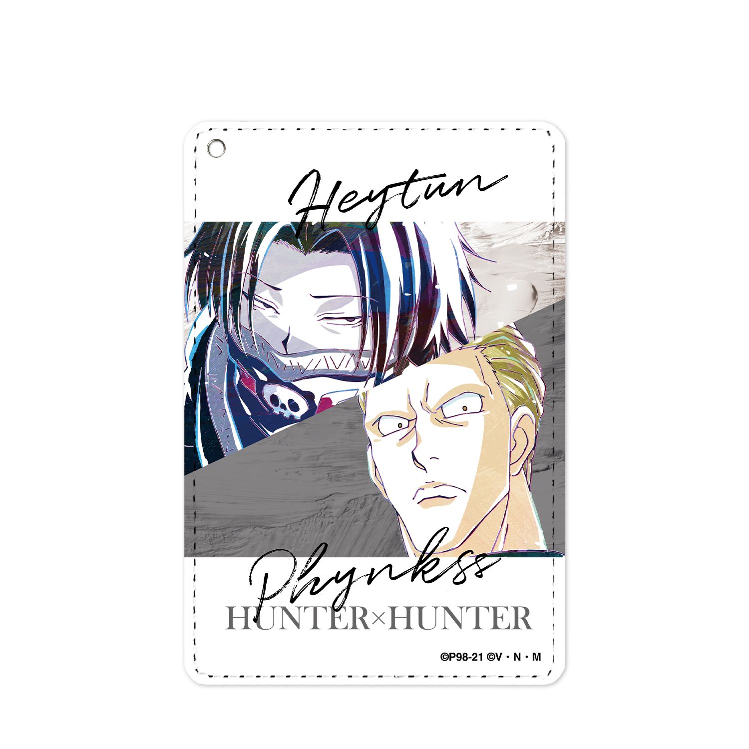 HUNTER×HUNTER フェイタン&フィンクス Ani-Art 第2弾 1ポケットパスケース - AniSmile