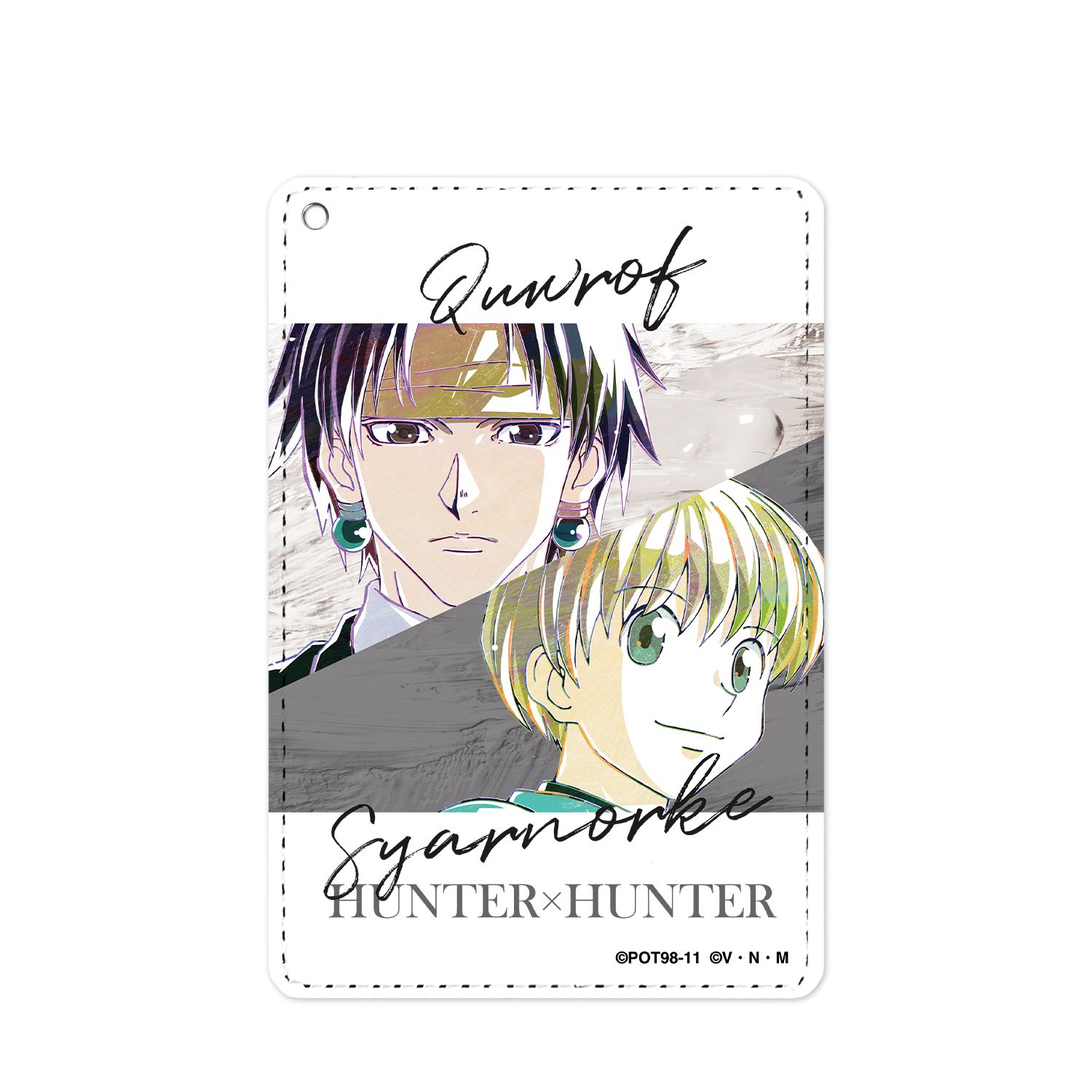 HUNTER×HUNTER クロロ&シャルナーク Ani-Art 第2弾 1ポケットパスケース - AniSmile