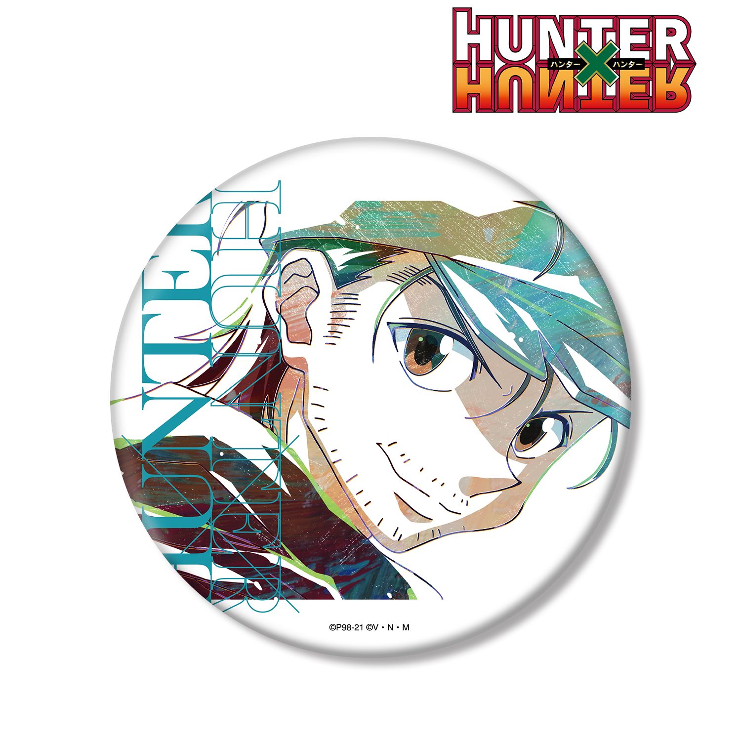 HUNTER×HUNTER ジン Ani-Art 第3弾 BIG缶バッジ Image 2 | AniSmile