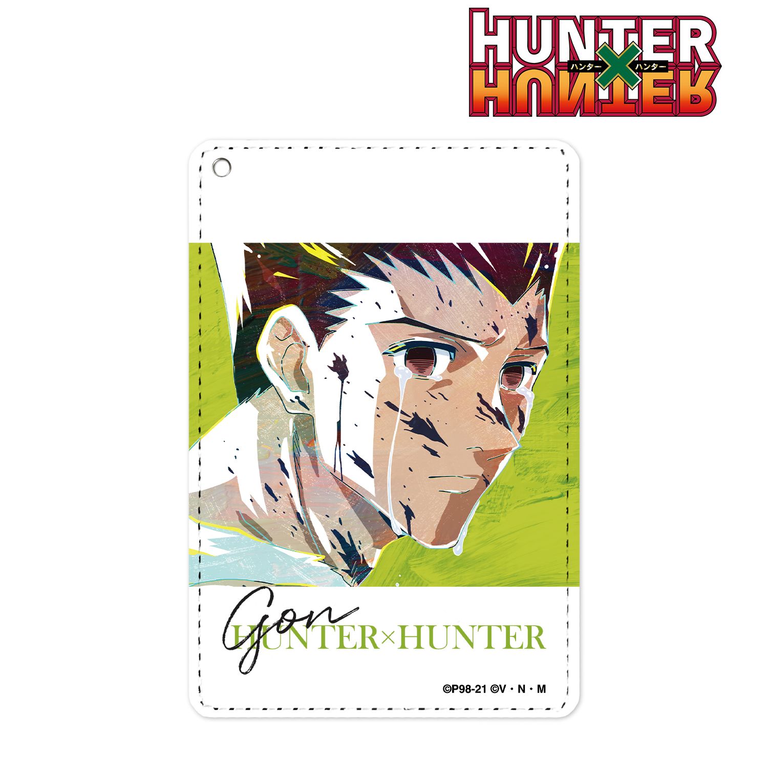 HUNTER×HUNTER ゴン Ani-Art 第3弾 1ポケットパスケース Image 2 | AniSmile