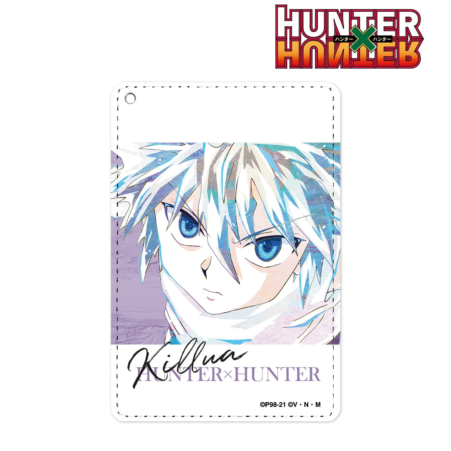 HUNTER×HUNTER キルア Ani-Art 第3弾 1ポケットパスケース Image 2 | AniSmile