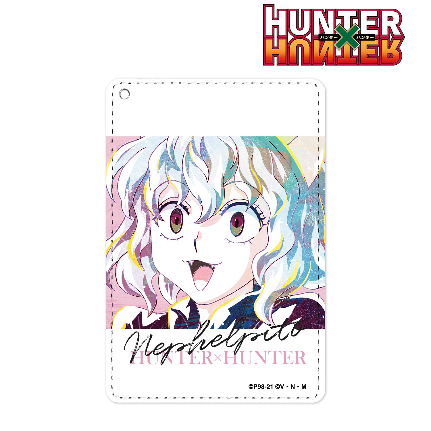 HUNTER×HUNTER ネフェルピトー Ani-Art 第3弾 1ポケットパスケース Image 3 | AniSmile