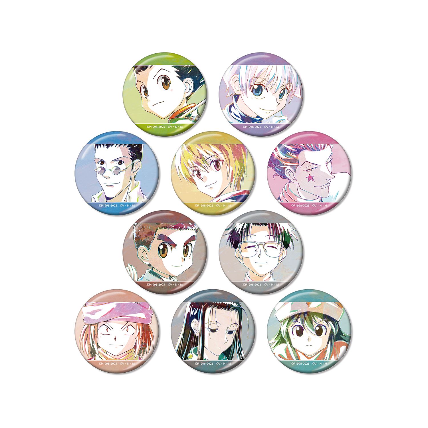 HUNTER×HUNTER トレーディング Ani-Art メタリック缶バッジ(単位/単品) 画像 3 | AniSmile