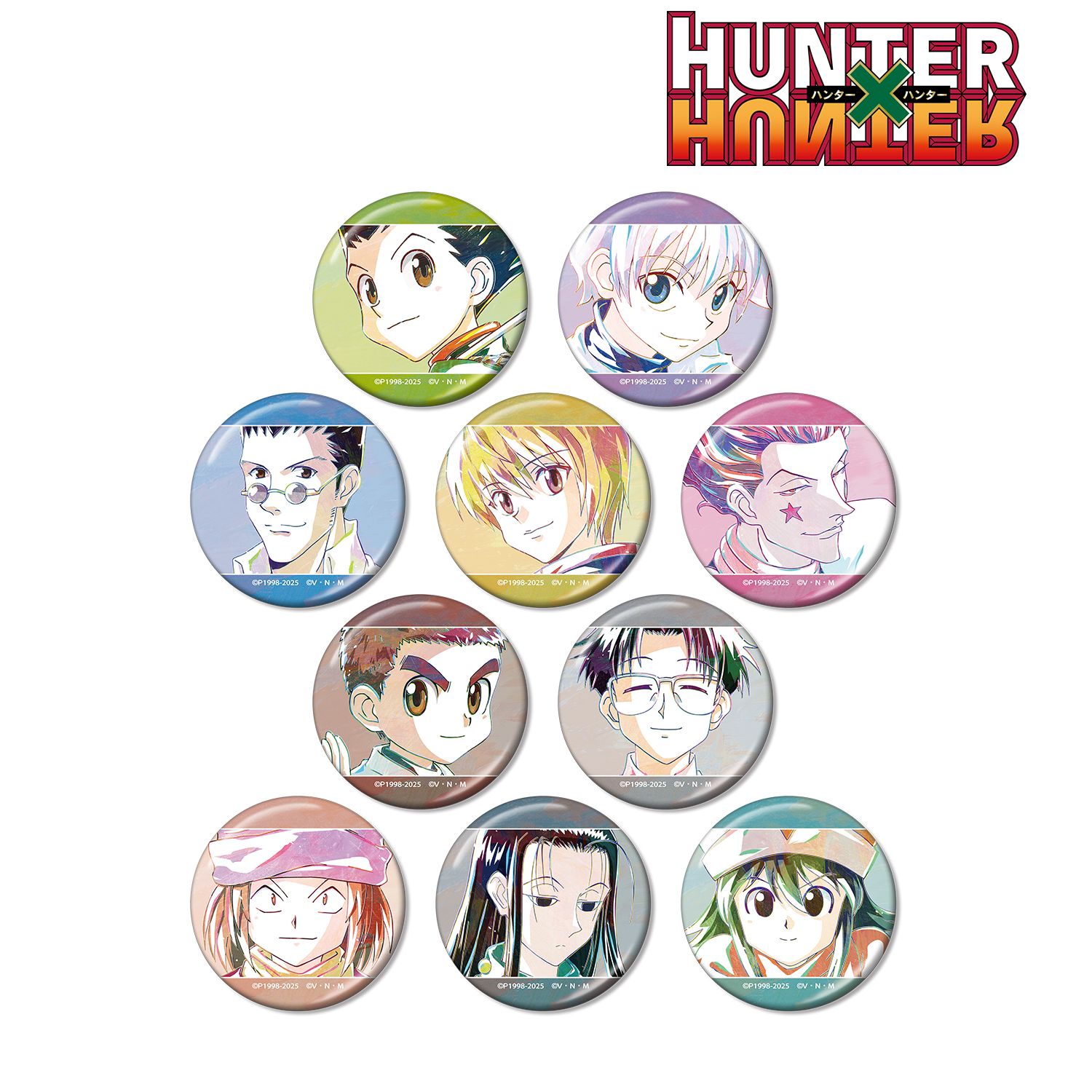 HUNTER×HUNTER トレーディング Ani-Art メタリック缶バッジ(単位/単品) 画像 2 | AniSmile