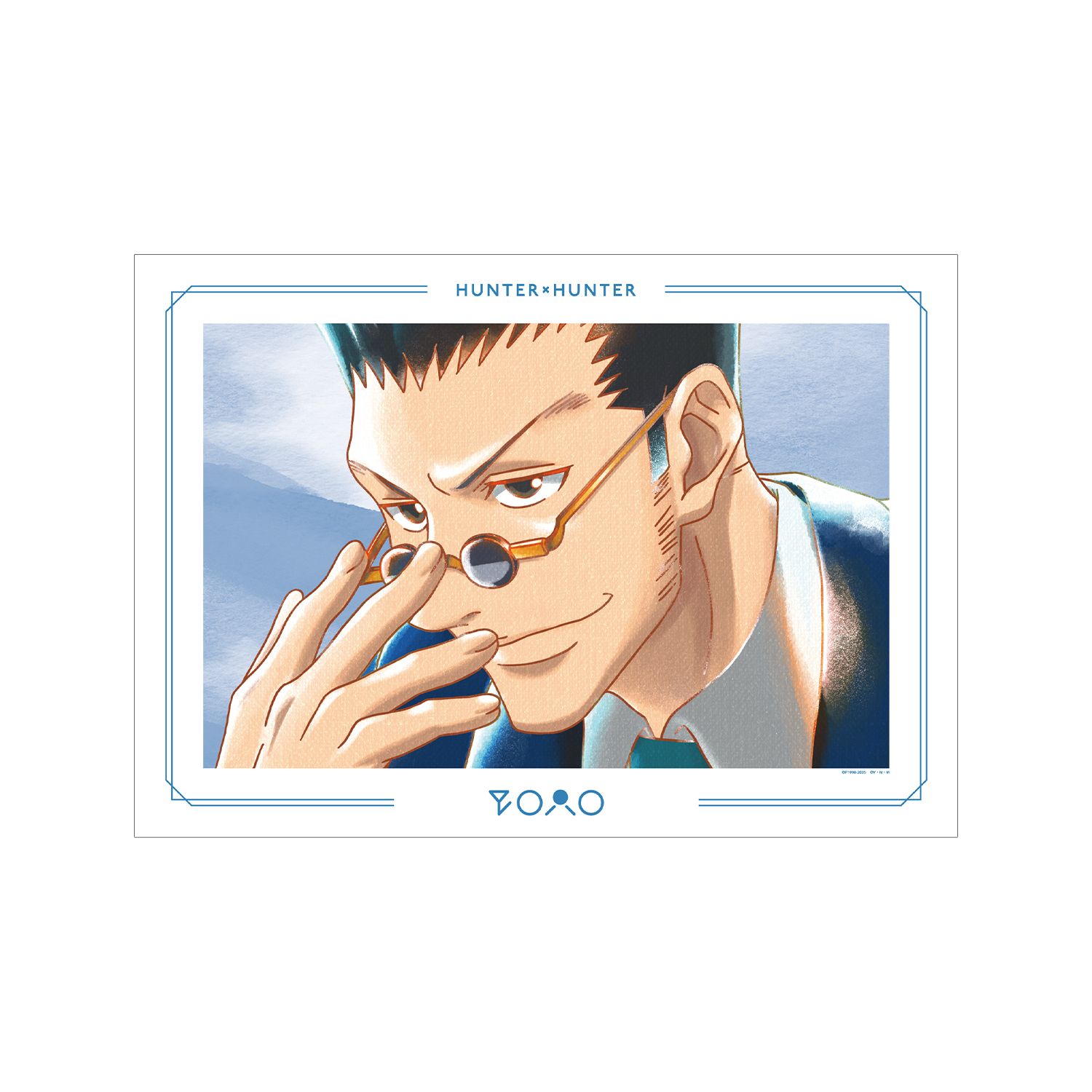 HUNTER×HUNTER レオリオ Ani-Art aqua label 第2弾 A3マット加工ポスター - AniSmile
