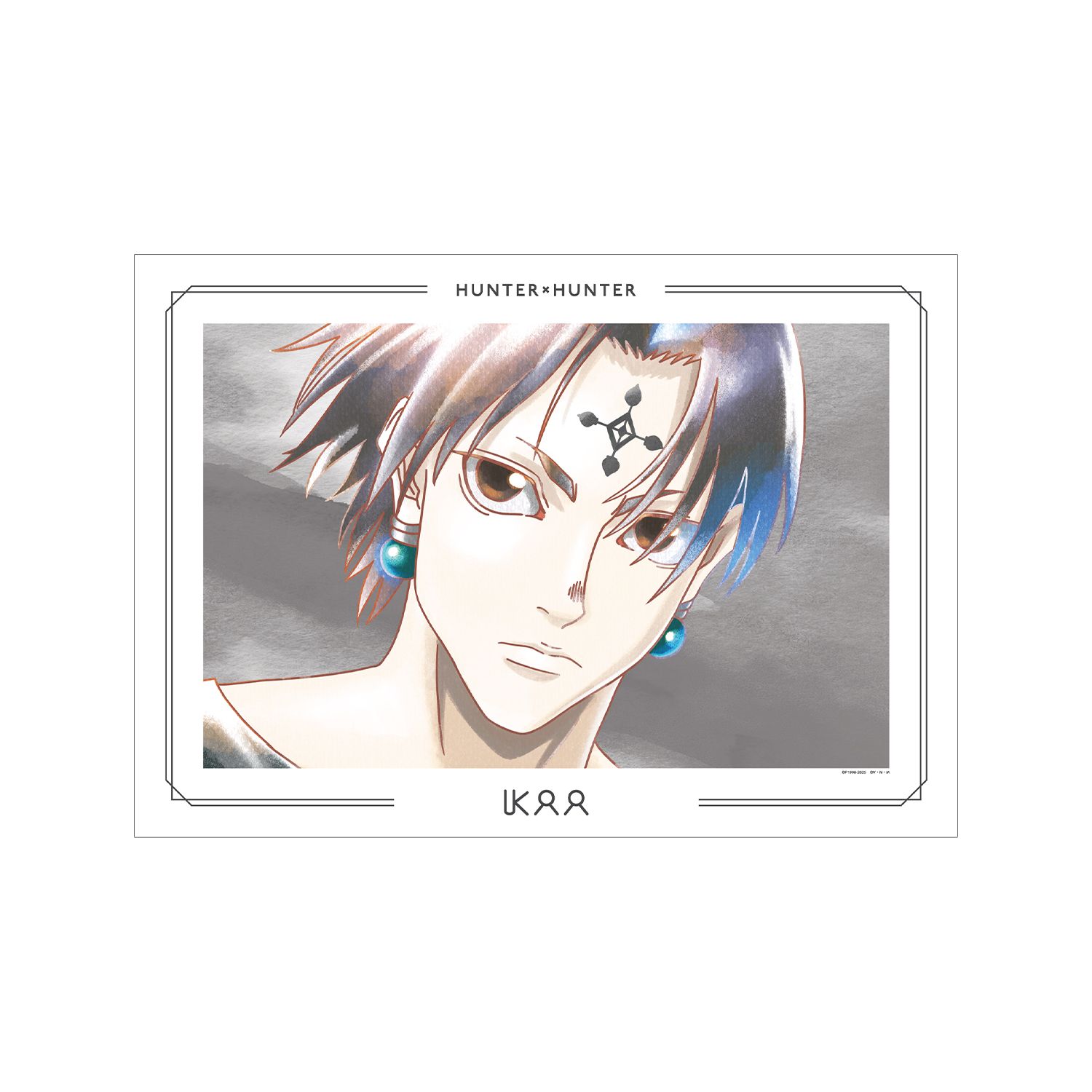 HUNTER×HUNTER クロロ Ani-Art aqua label 第2弾 A3マット加工ポスター - AniSmile