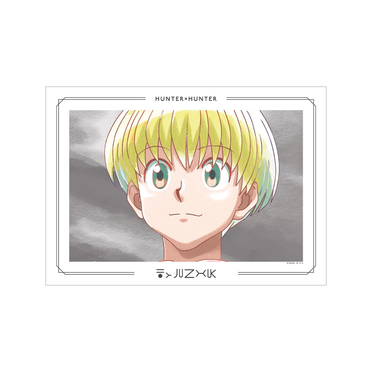 HUNTER×HUNTER シャルナーク Ani-Art aqua label 第2弾 A3マット加工ポスター - AniSmile