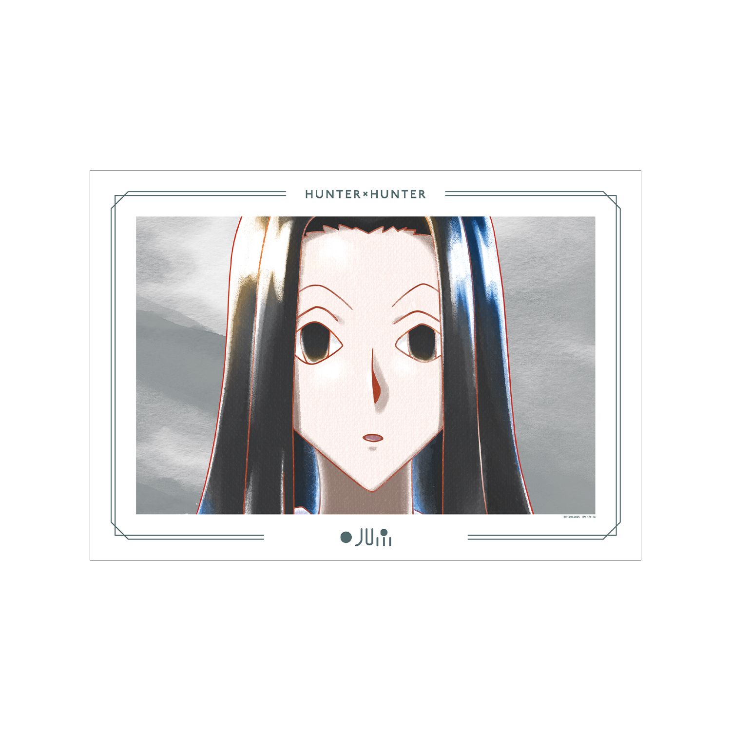 HUNTER×HUNTER イルミ Ani-Art aqua label 第2弾 A3マット加工ポスター - AniSmile