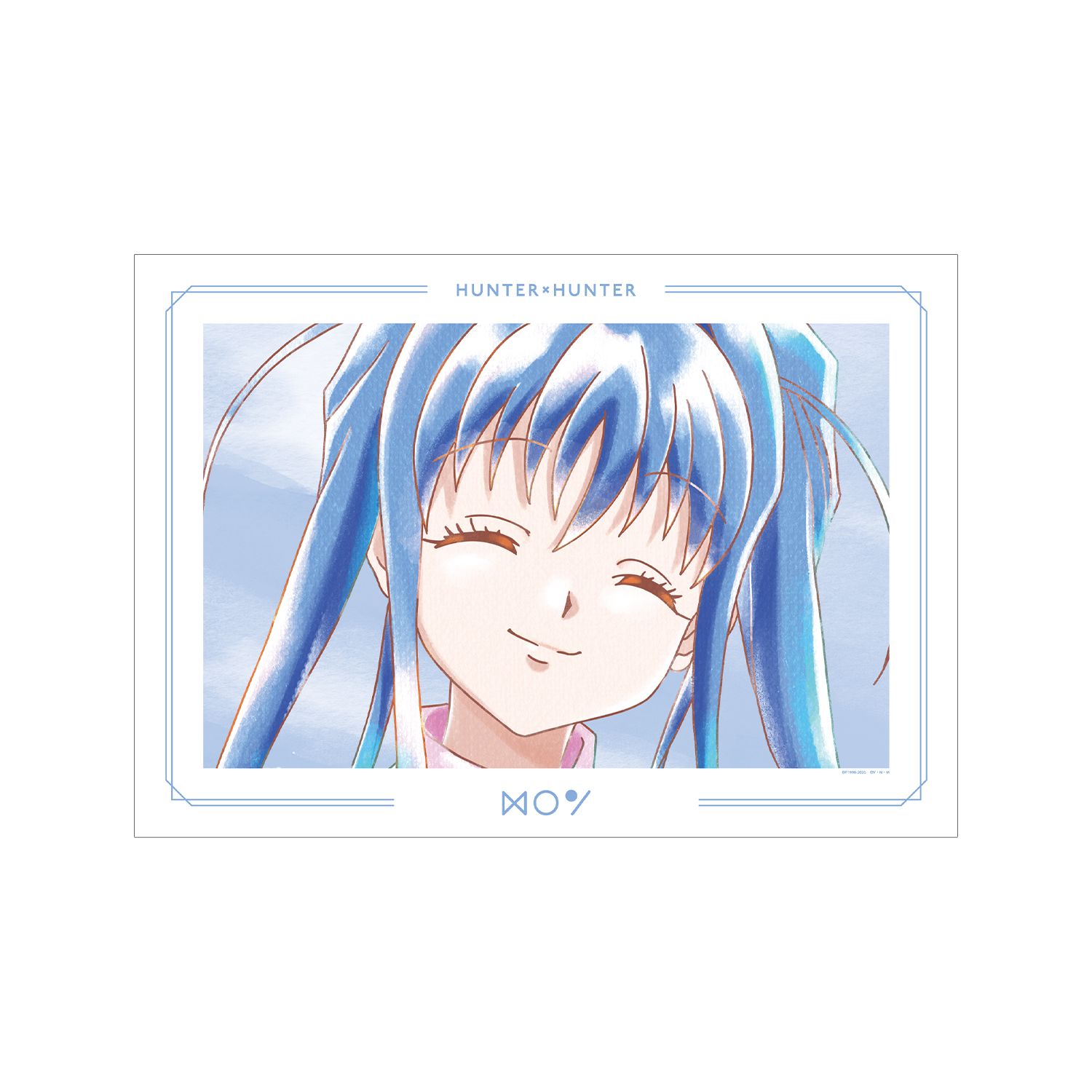 HUNTER×HUNTER ネオン Ani-Art aqua label 第2弾 A3マット加工ポスター - AniSmile