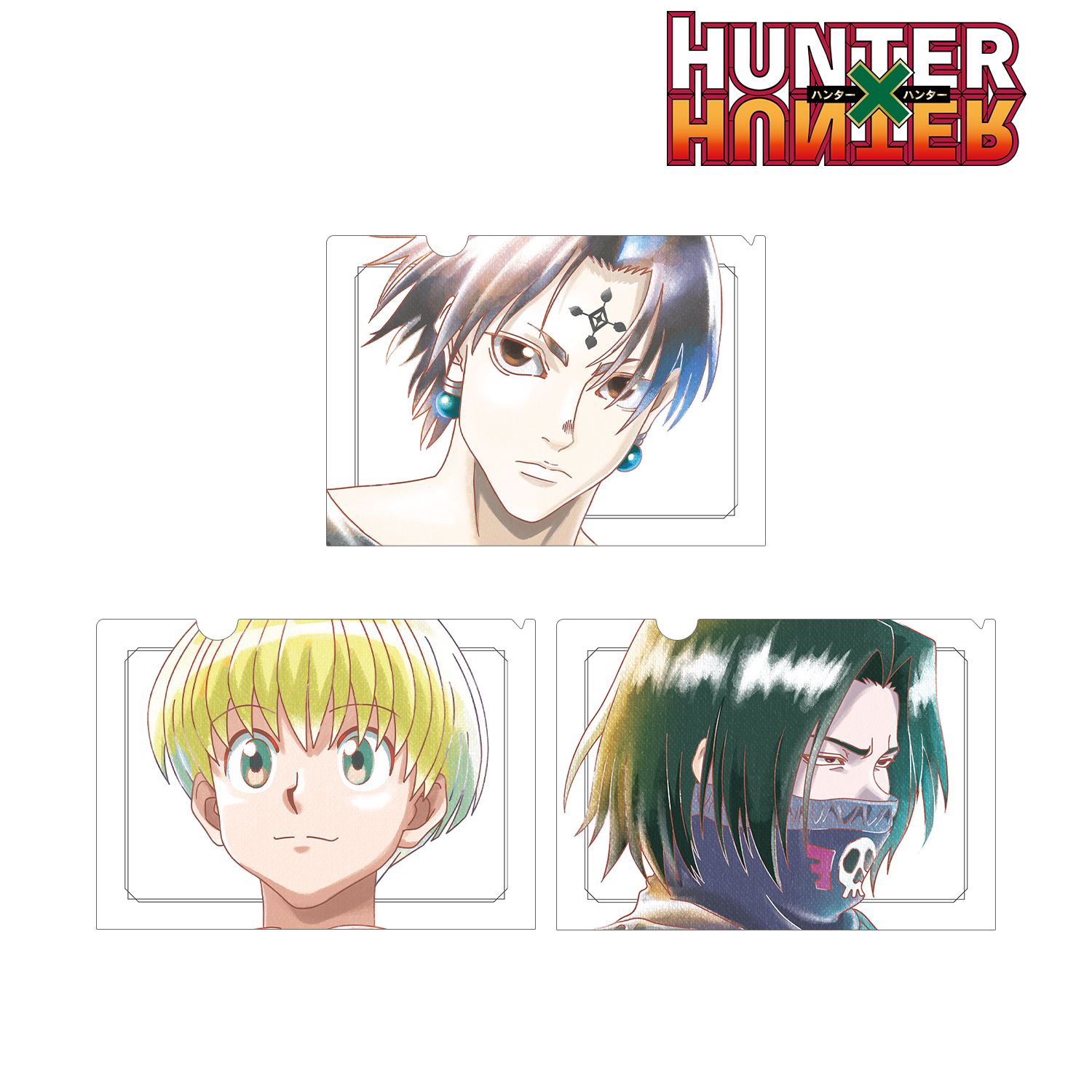 HUNTER×HUNTER Ani-Art aqua label 第2弾 クリアファイル3枚セット ver.B Image 2 | AniSmile