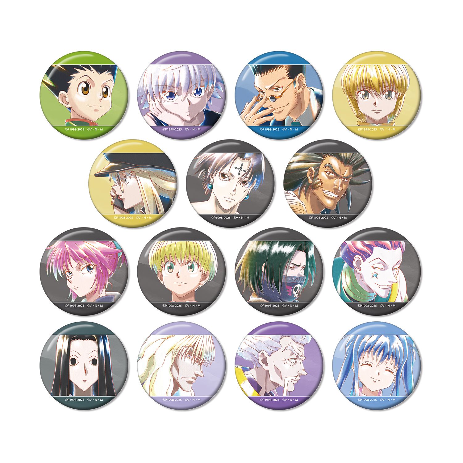 HUNTER×HUNTER トレーディング Ani-Art aqua label 第2弾 缶バッジ(単位/単品) - AniSmile