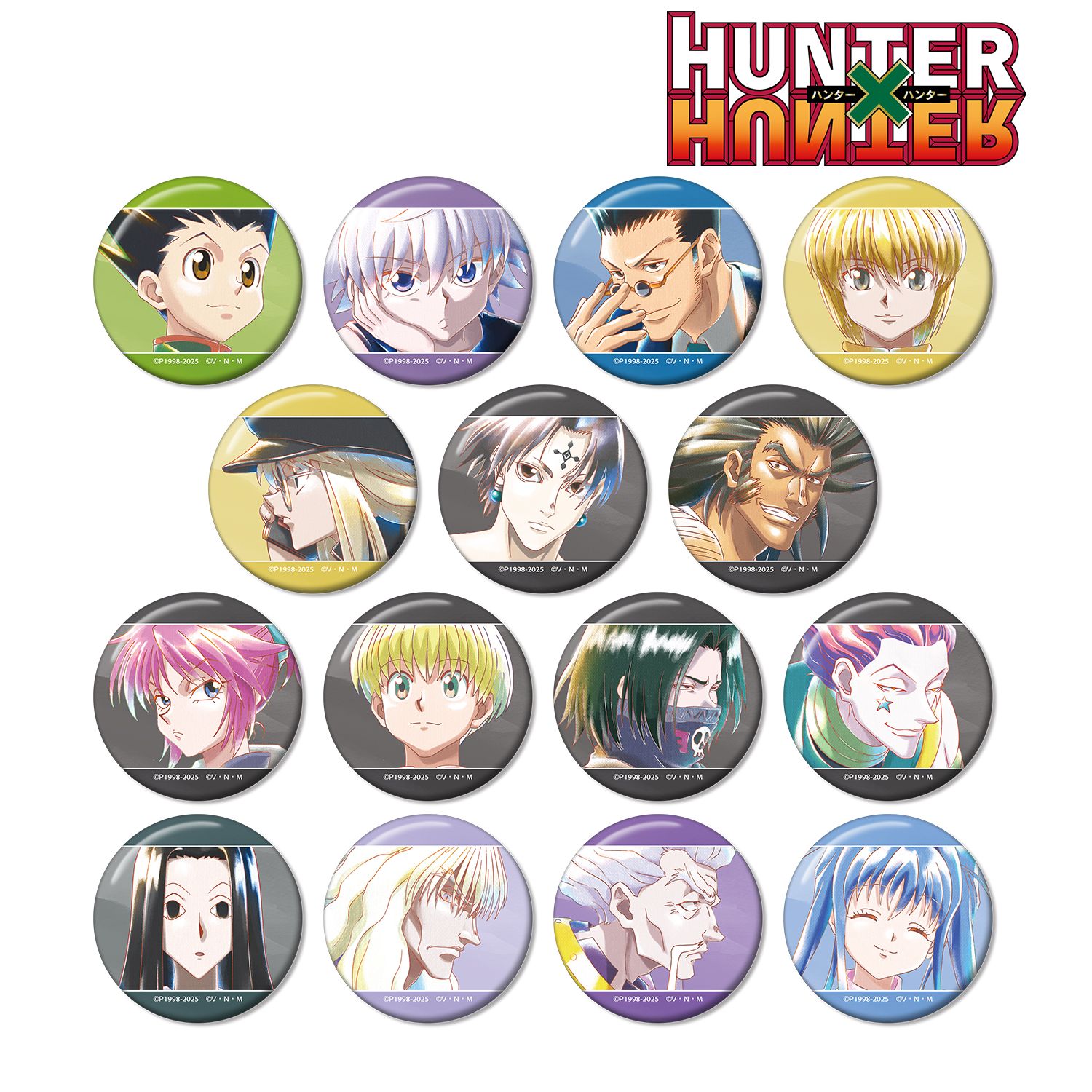 HUNTER×HUNTER トレーディング Ani-Art aqua label 第2弾 缶バッジ(単位/単品) Image 2 | AniSmile