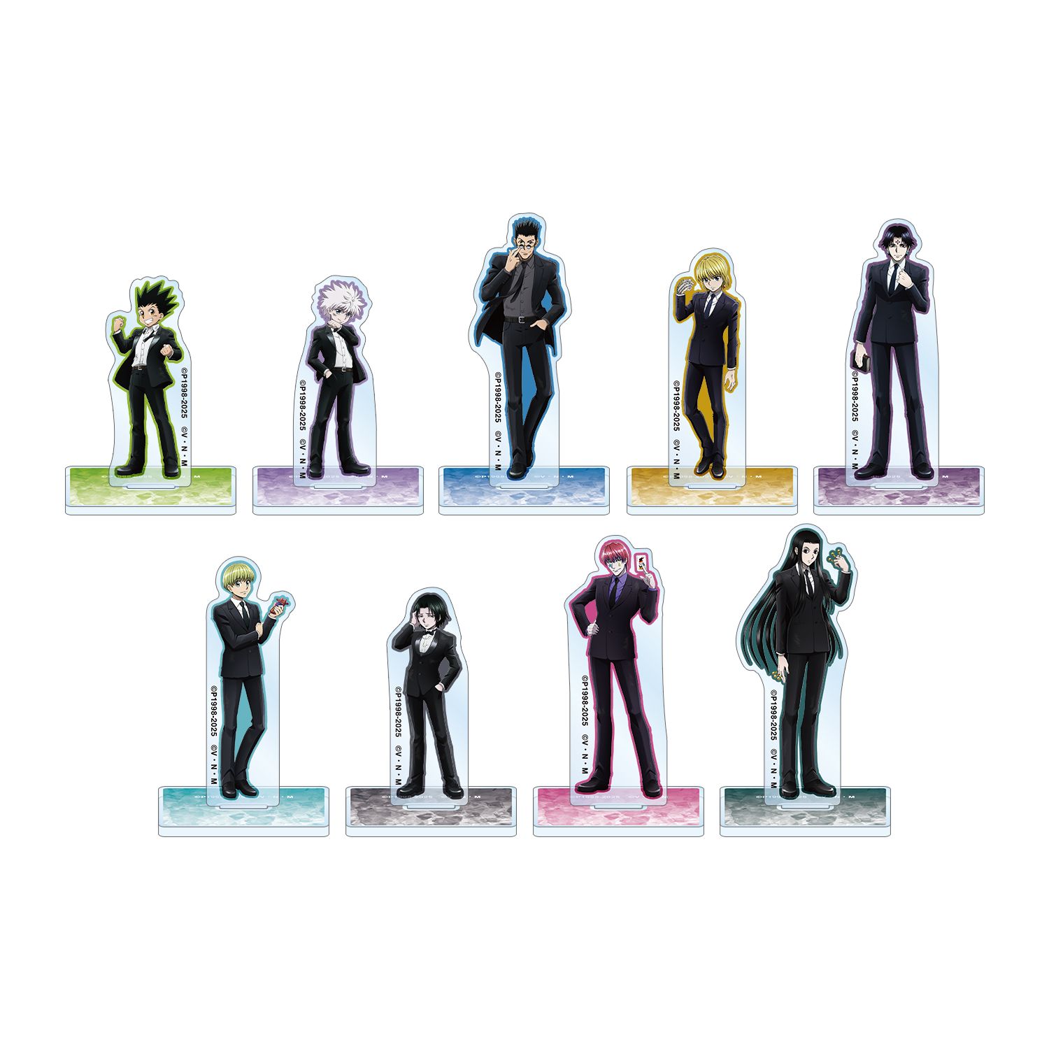 HUNTER×HUNTER 描き下ろし スーツ(戦闘後)ver. トレーディングアクリルスタンド(単位/単品) - AniSmile