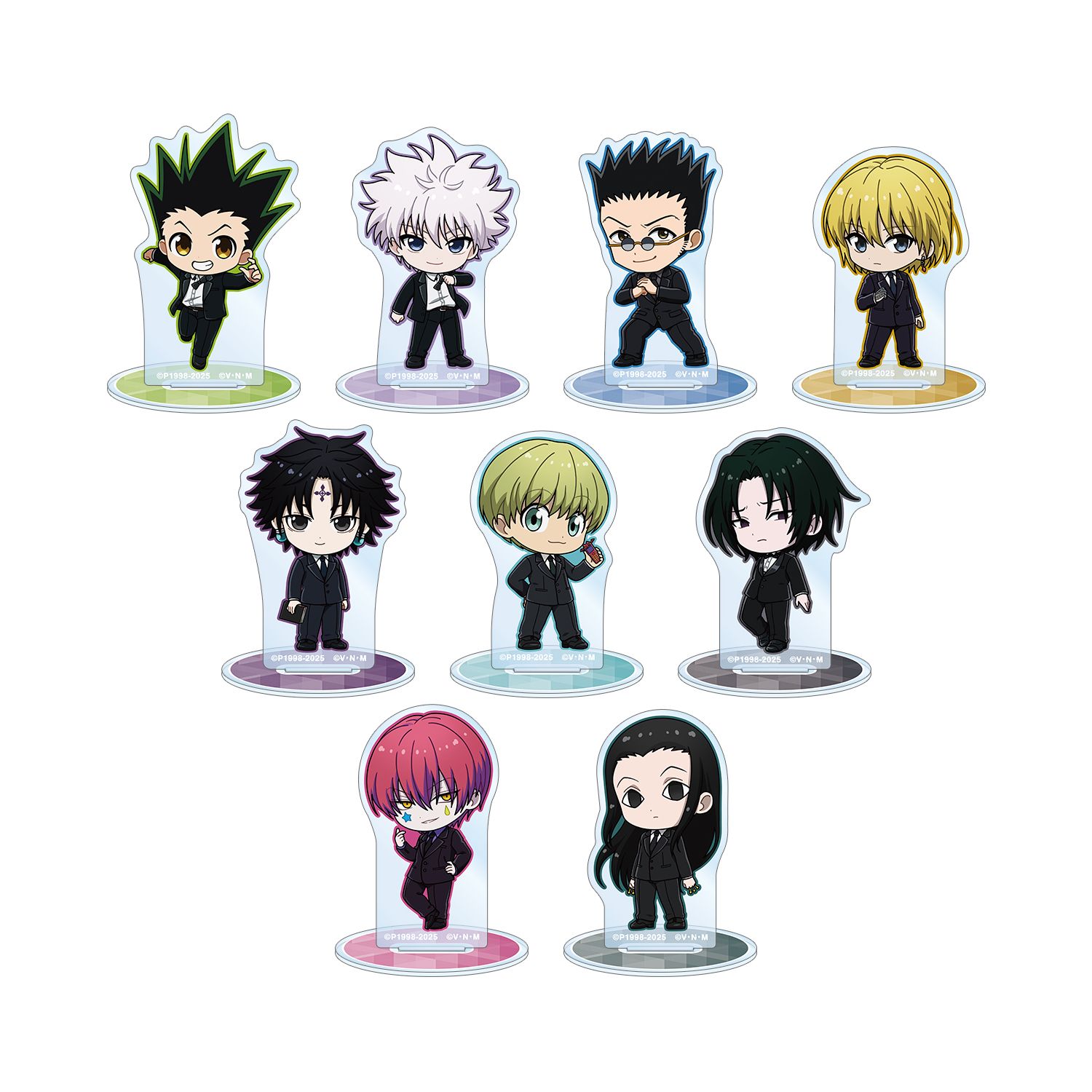HUNTER×HUNTER トレーディング ちびキャラ スーツver. アクリルスタンド(単位/単品) - AniSmile