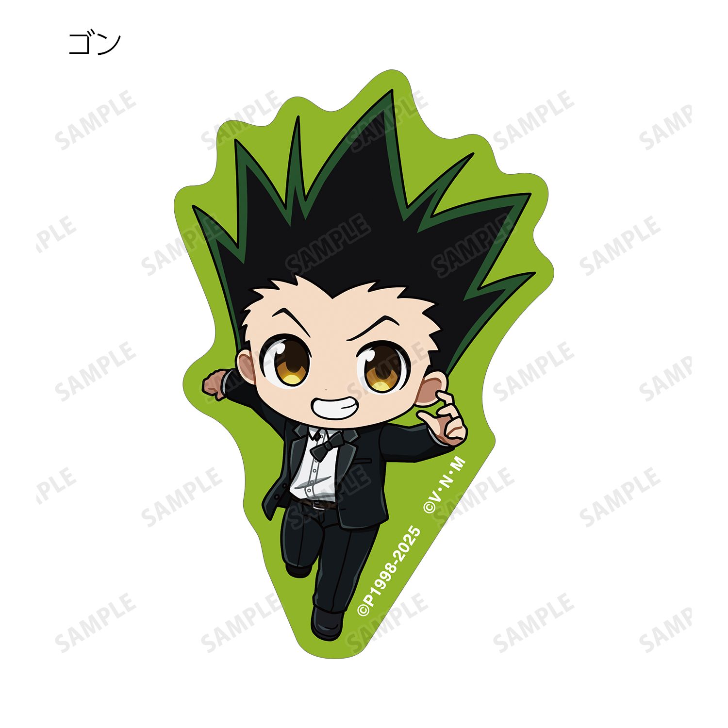 HUNTER×HUNTER トレーディング ちびキャラ スーツver. ダイカットステッカー(単位/単品) - AniSmile