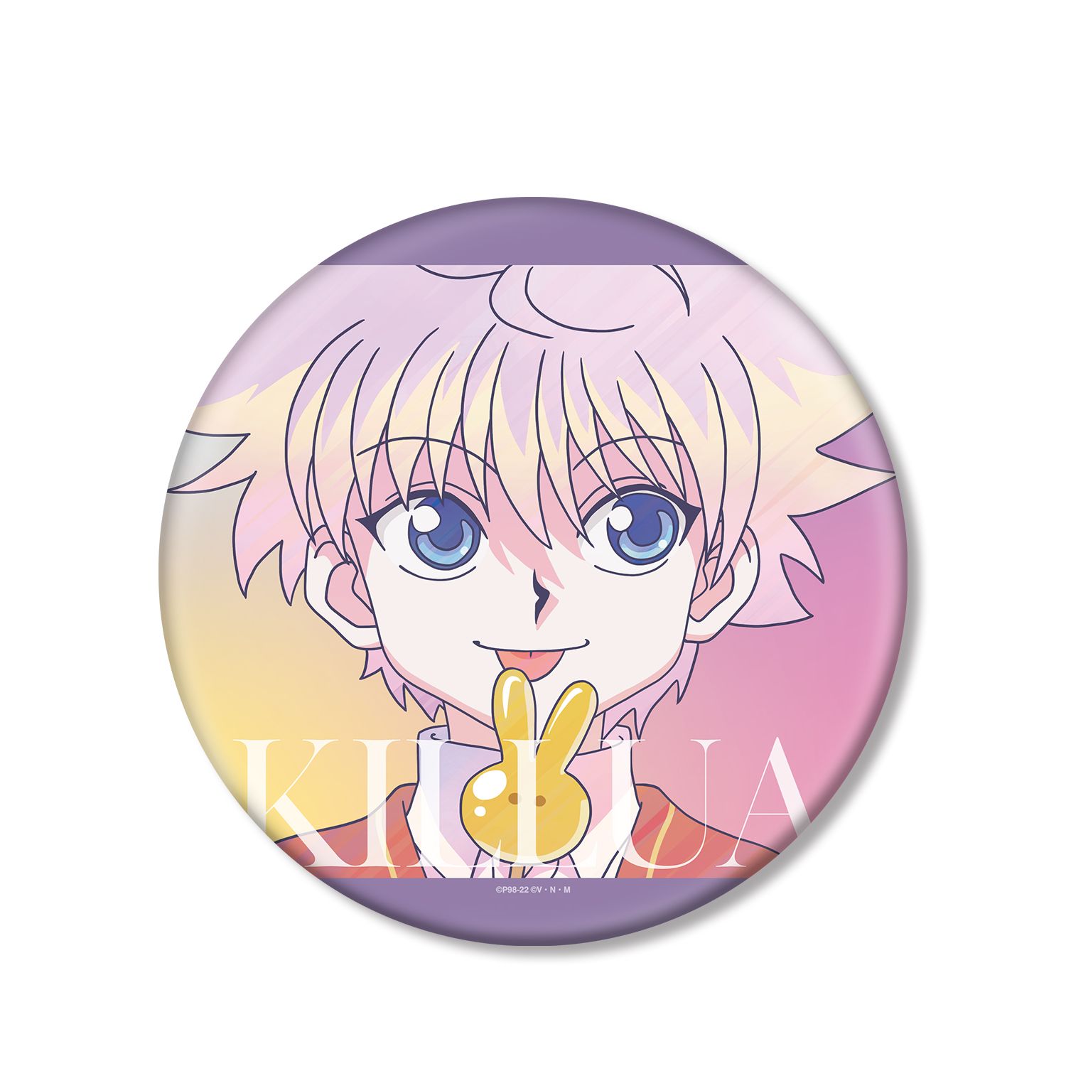 HUNTER×HUNTER キルア Ani-Art clear label BIG缶バッジ - AniSmile