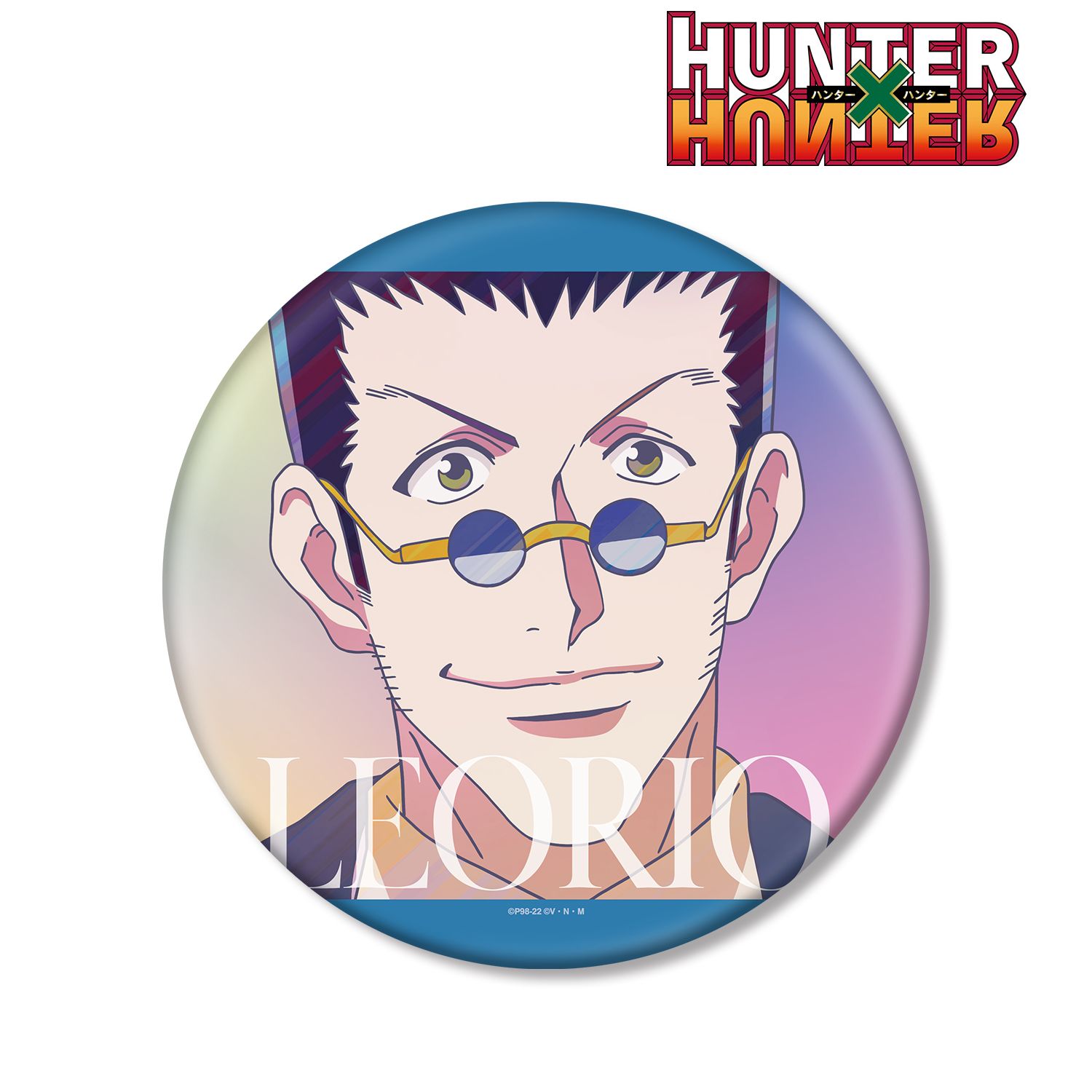 HUNTER×HUNTER レオリオ Ani-Art clear label BIG缶バッジ Image 2 | AniSmile