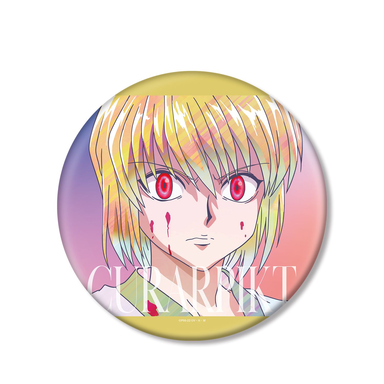 HUNTER×HUNTER クラピカ Ani-Art clear label BIG缶バッジ - AniSmile