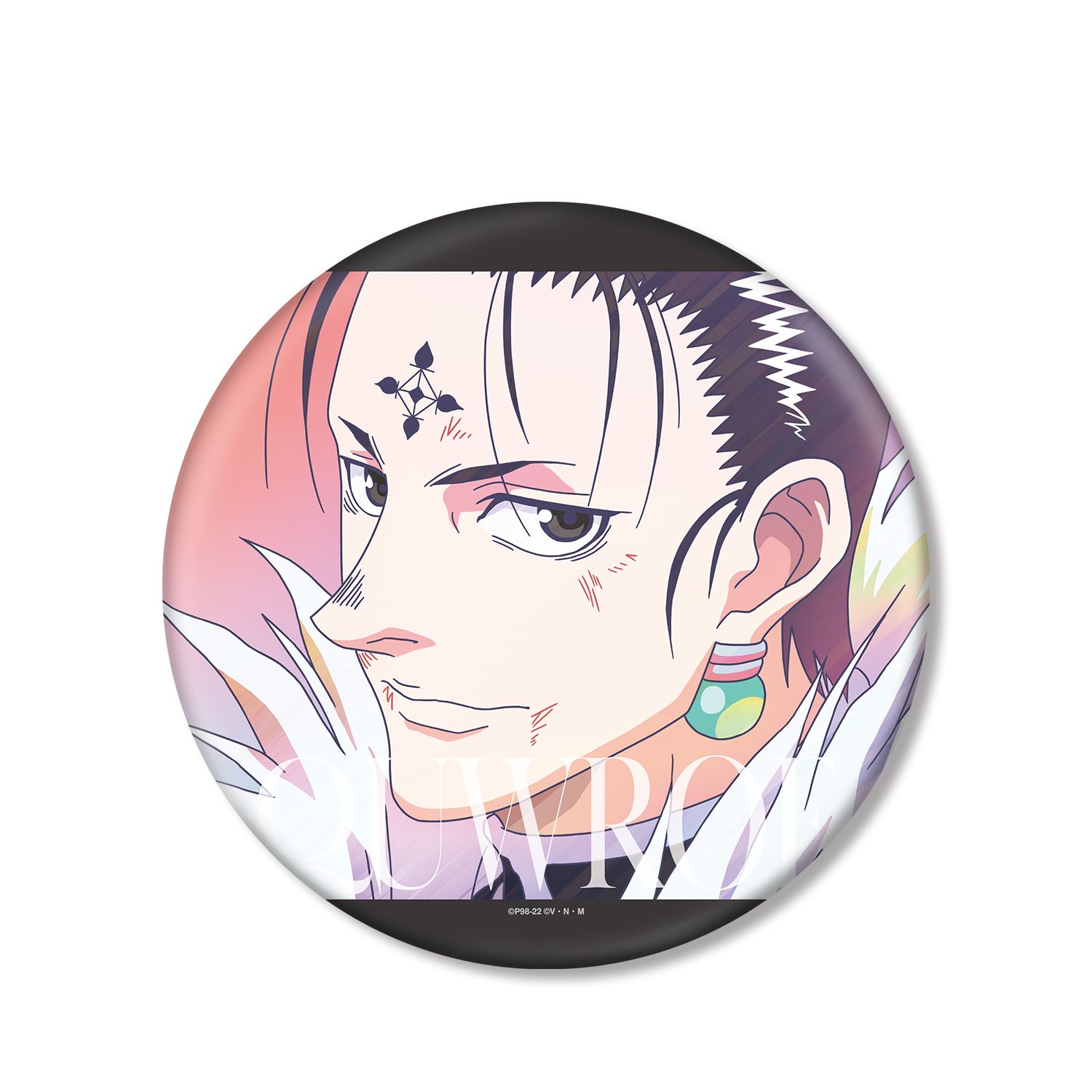 HUNTER×HUNTER クロロ Ani-Art clear label BIG缶バッジ - AniSmile