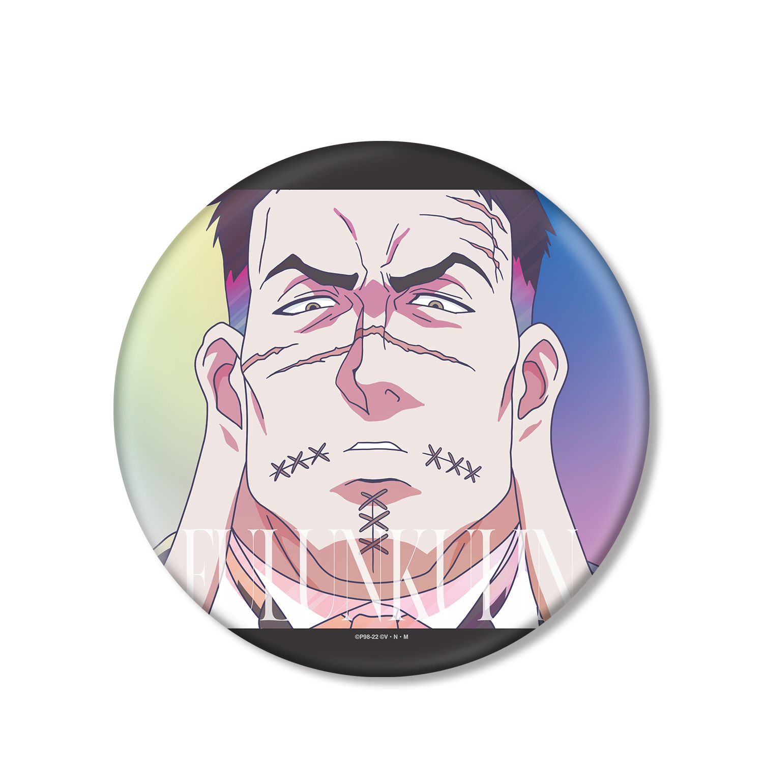 HUNTER×HUNTER フランクリン Ani-Art clear label BIG缶バッジ - AniSmile